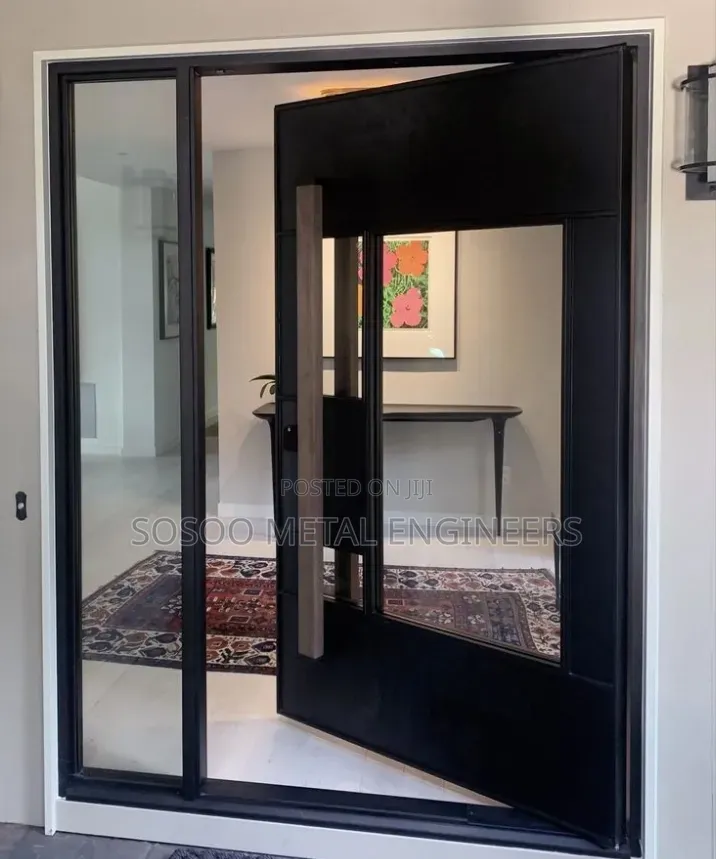 Pivot Biometric Security Smart Luck Glass Door