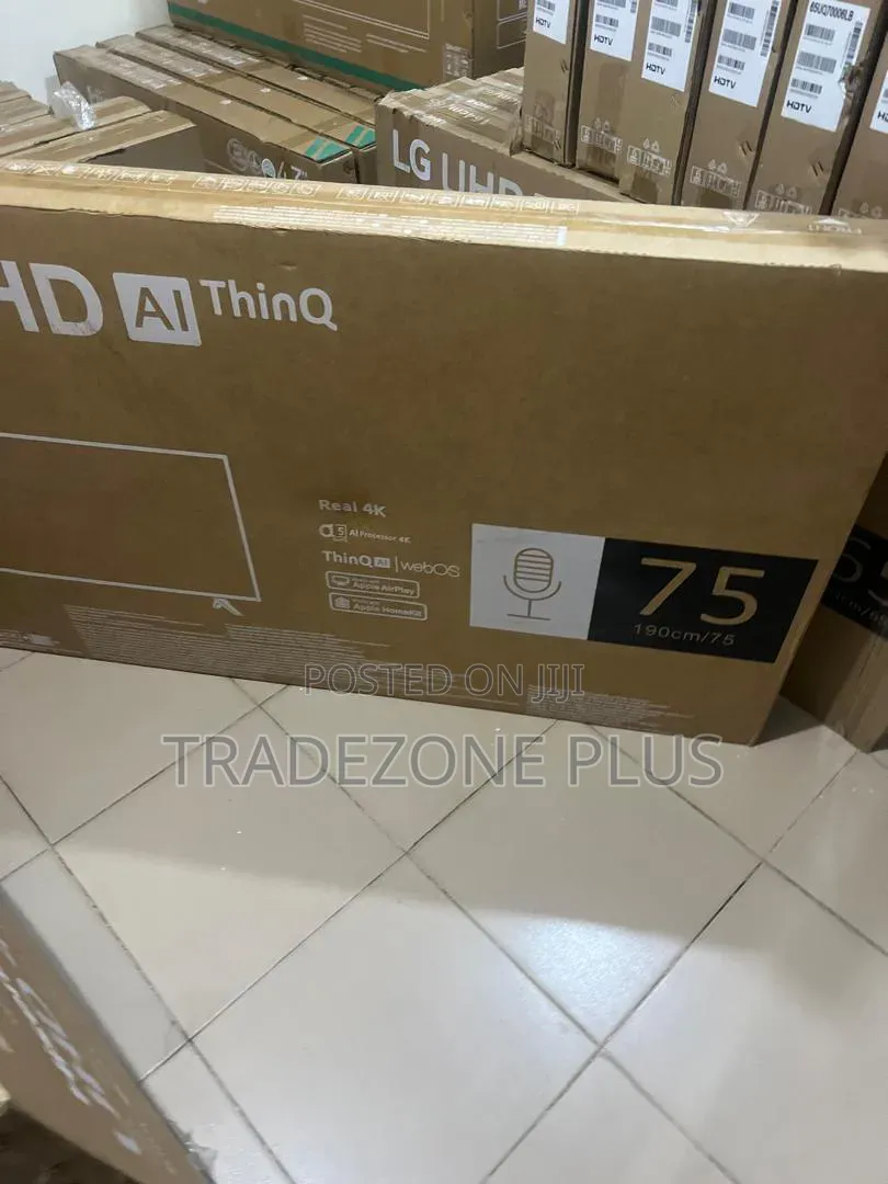 Crisp Display LG 75 Inches Smart Television