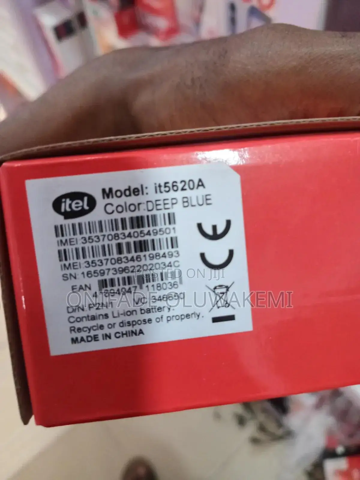 New Itel it5622 Blue