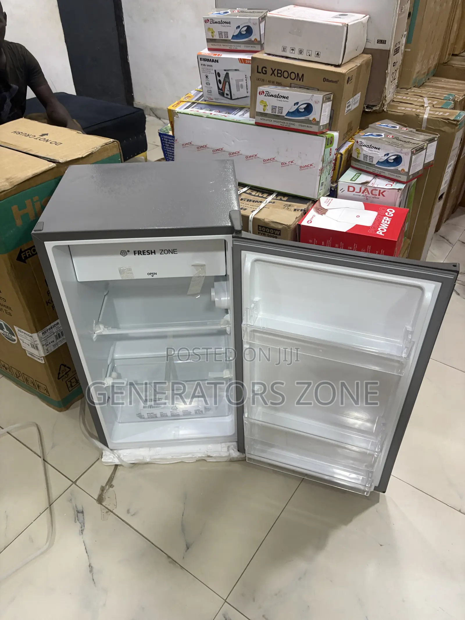 Hisense 90L Upright Single Door Fridge