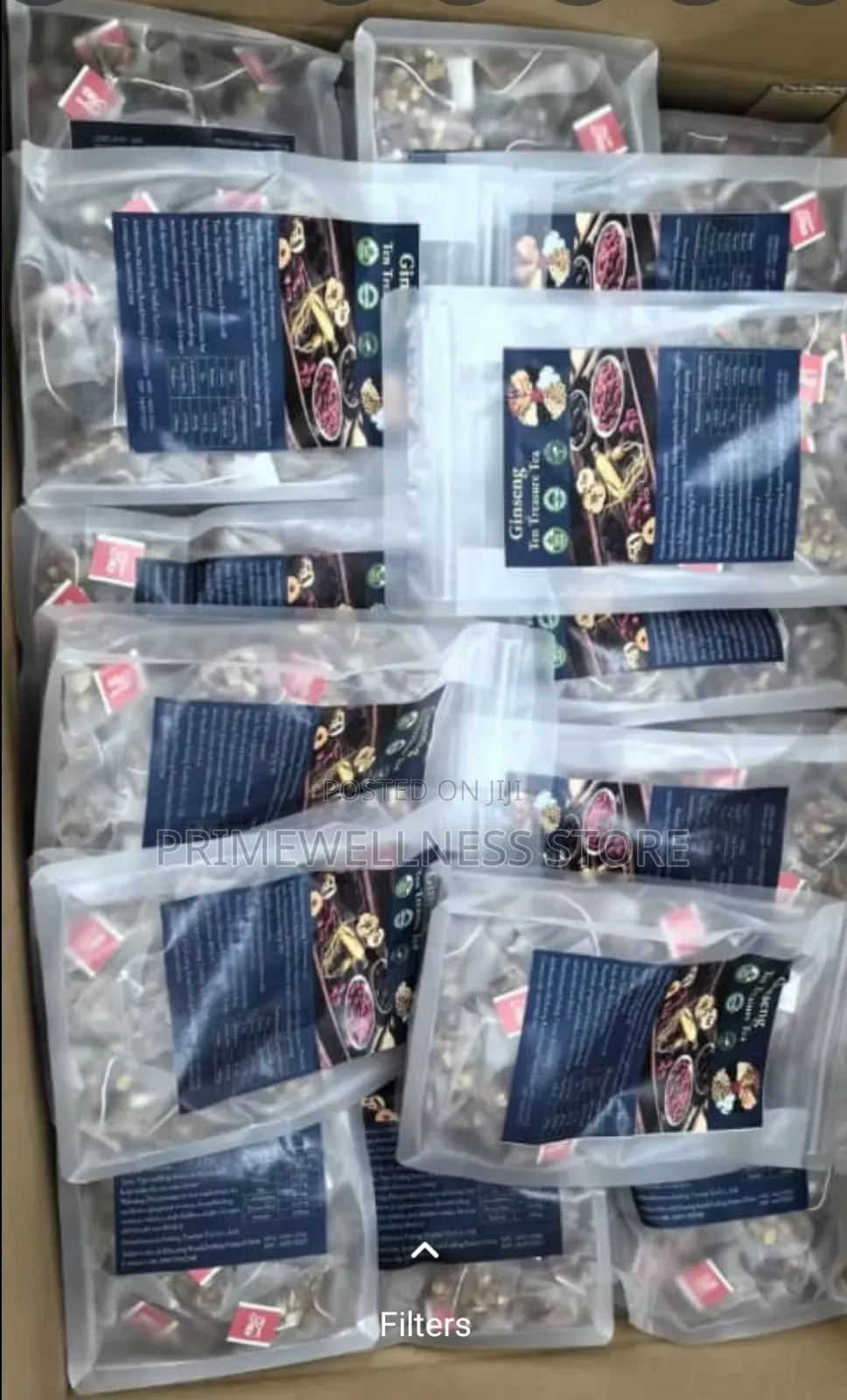 Ginseng 10 Treasure Tea 150g, 5g and 30bags in a Pack