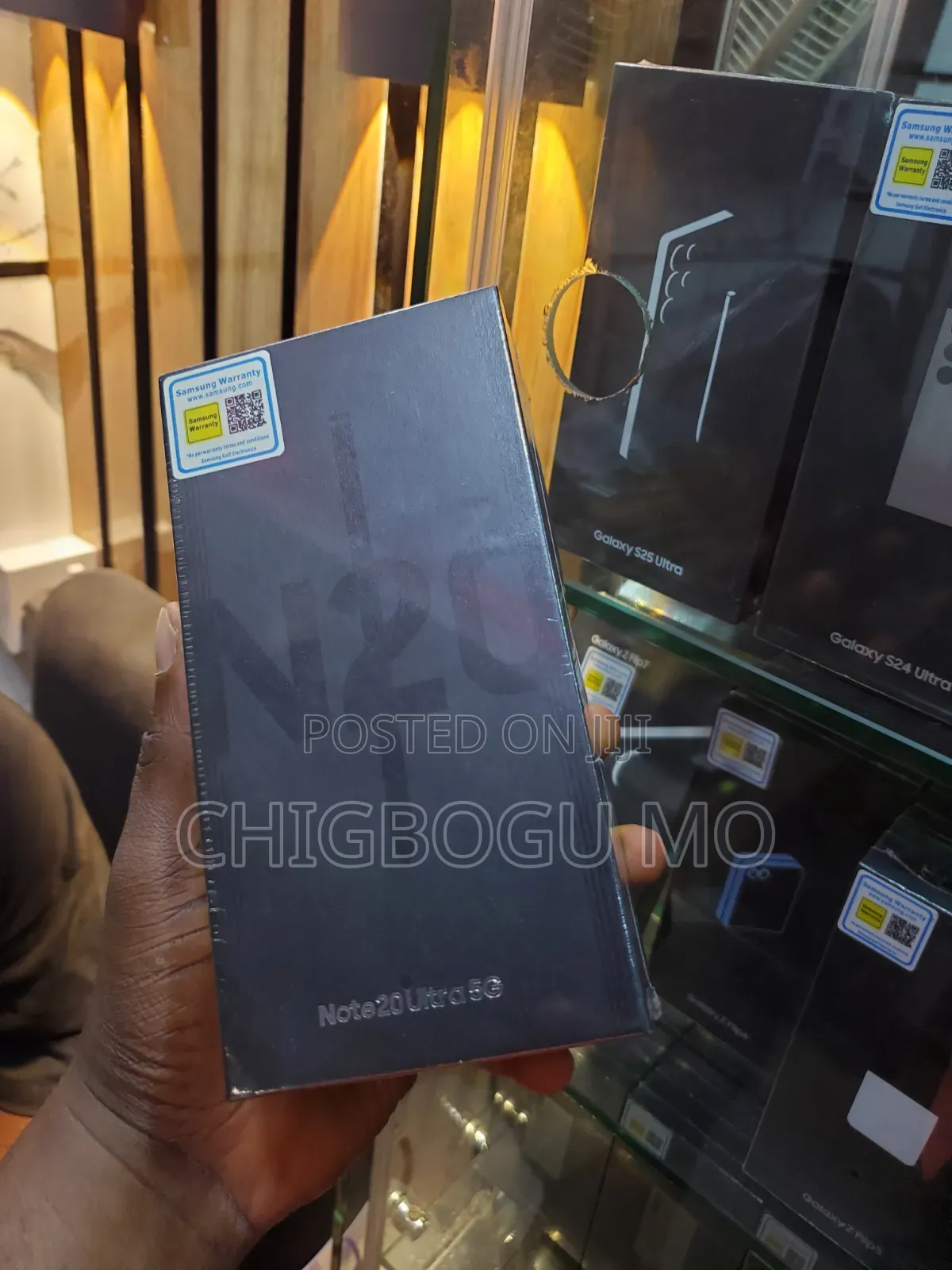 New Samsung Galaxy Note 20 Ultra 5G 128 GB Gold