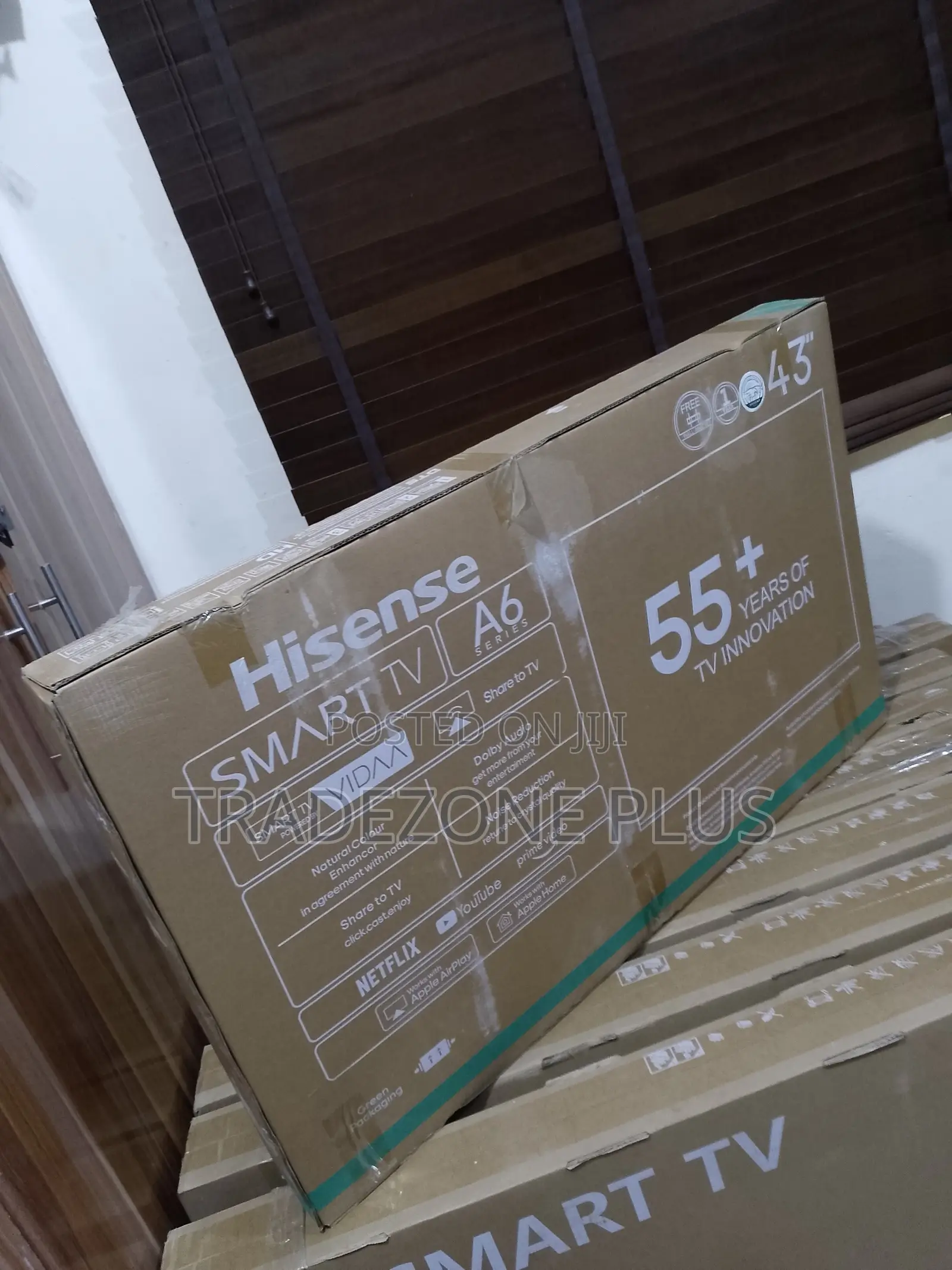Hisense A6 Series 43-Inch UHD Smart TV – Stunning Picture Quality