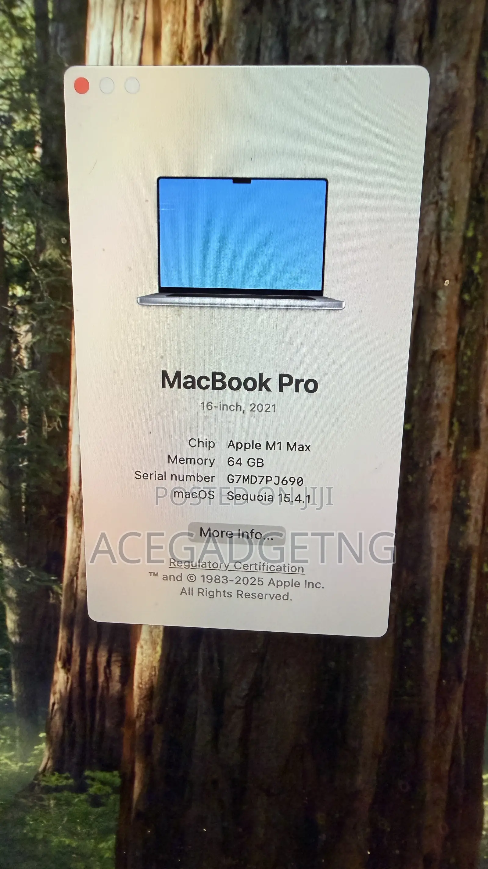 Laptop Apple MacBook Pro 2021 M1 Max 64GB Apple M1 Max SSHD+SSD 4T