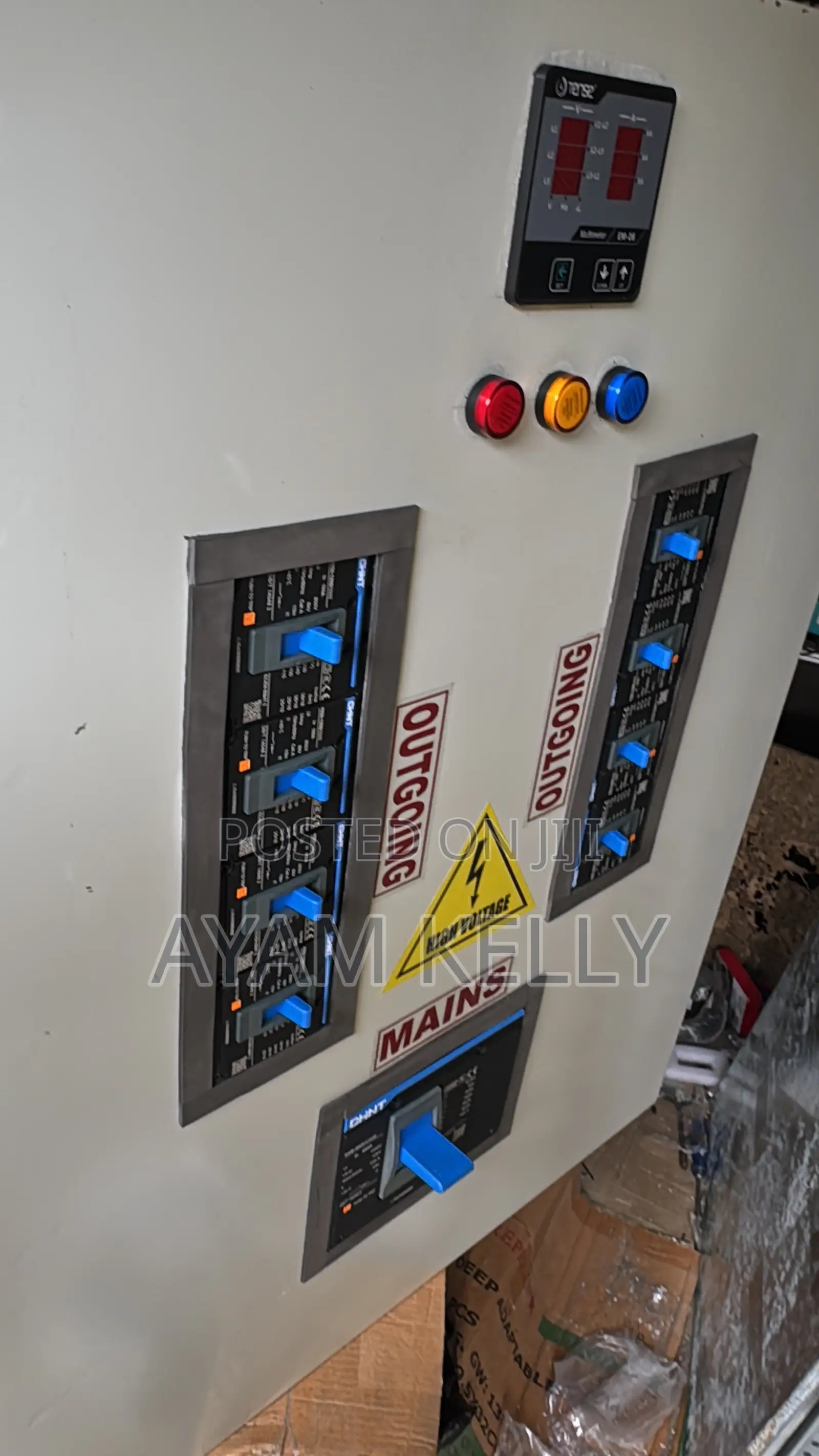 Chint Distribution Board Incomer 400amps 8nos Outgoing 100amps