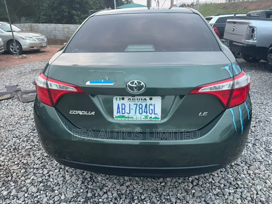 Toyota Corolla LE Eco Premium 4dr Sedan (1.8L 4cyl CVT) 2015 Green