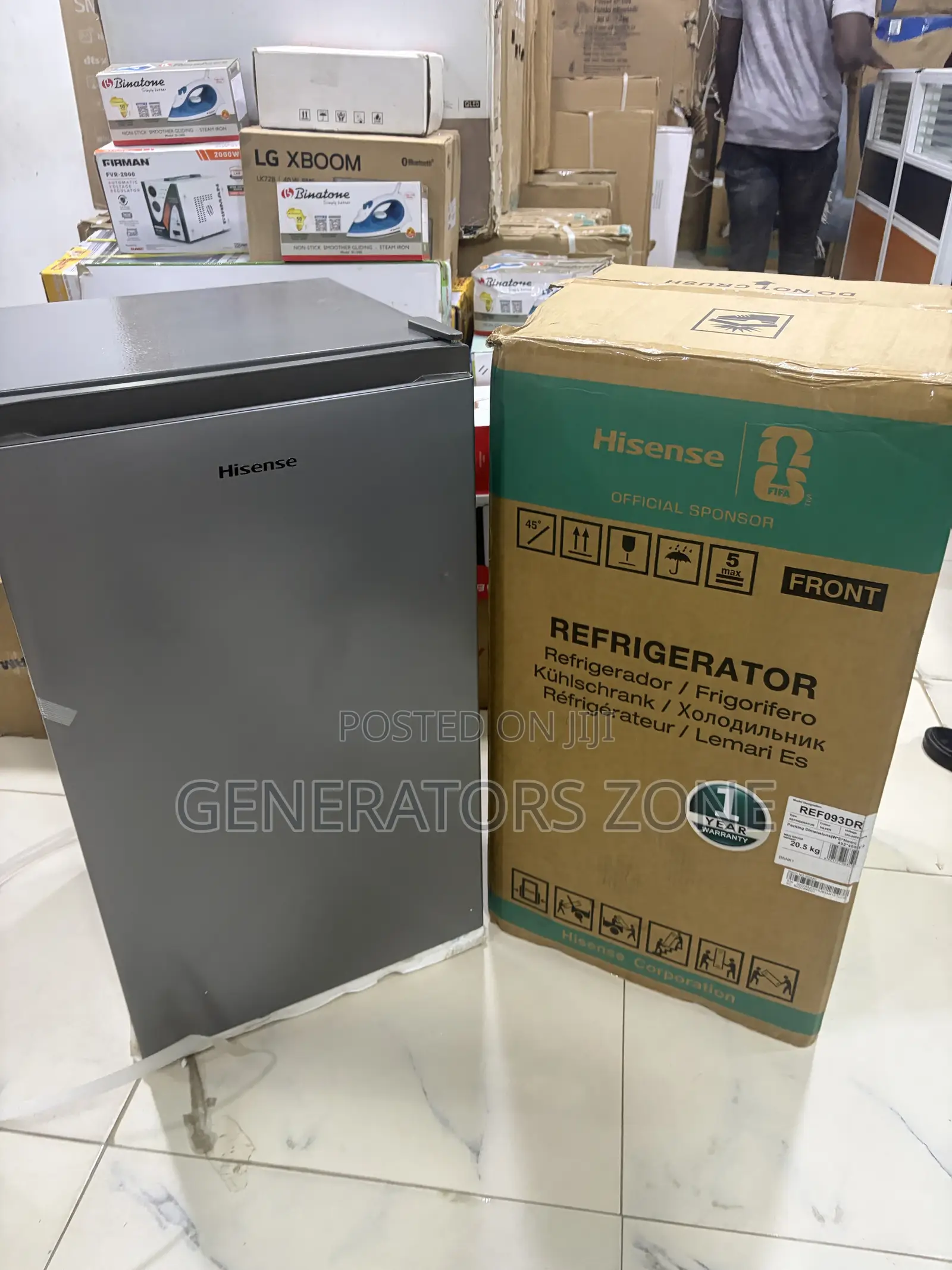 REF093DR 90L Hisense Cooling Fridge for Daily Use