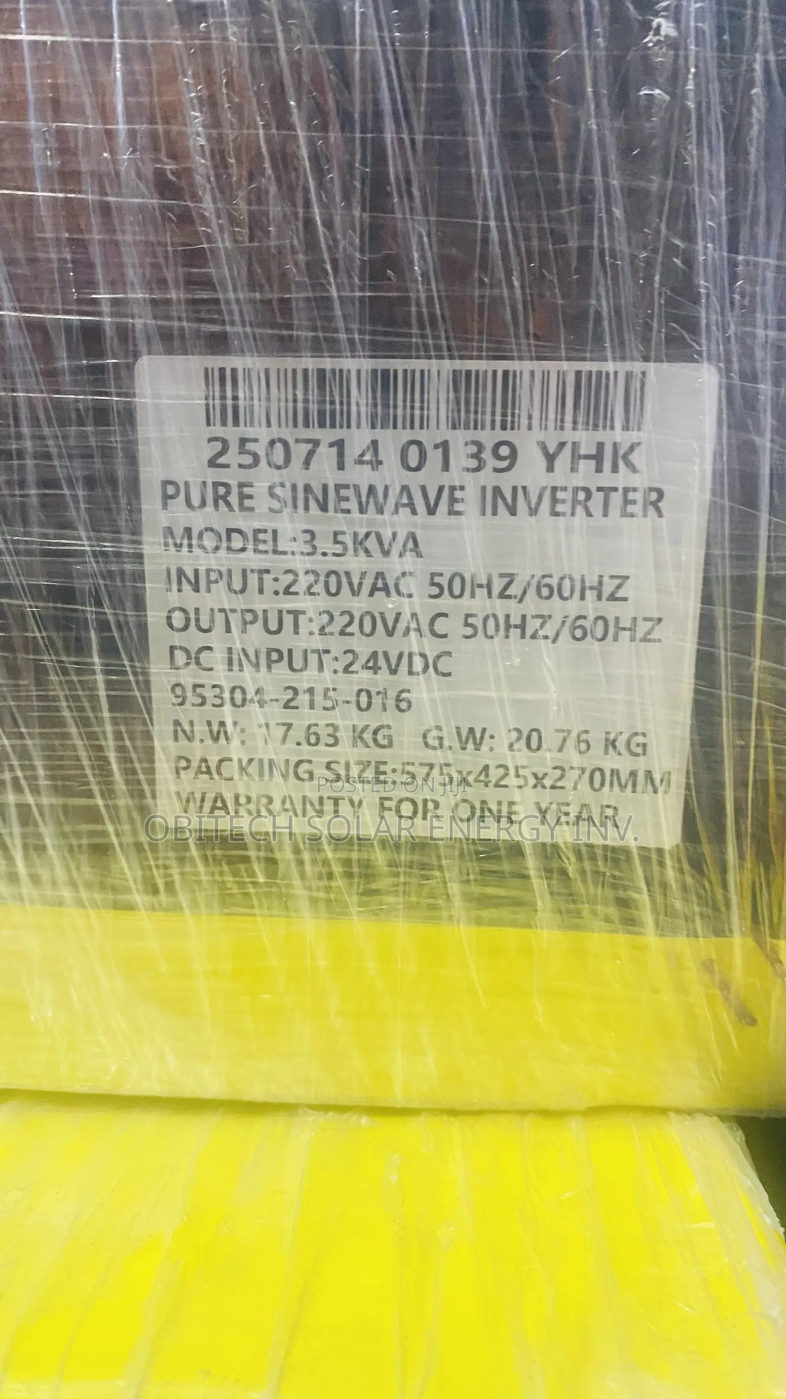 3.5KVA 24V Yohako Non-Hybrid Inverter