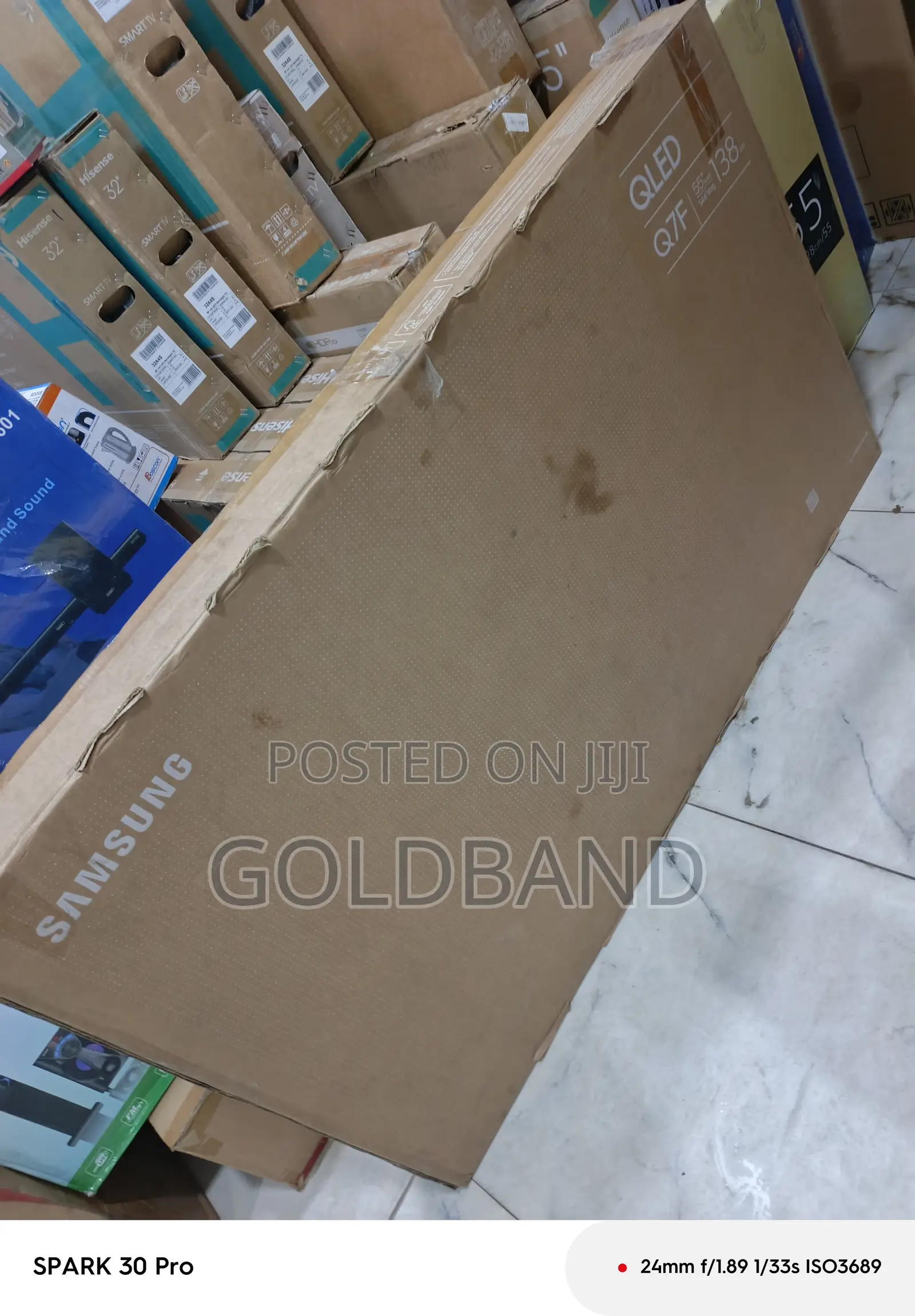 Samsung 55" QLED TV – Premium Smart Entertainment