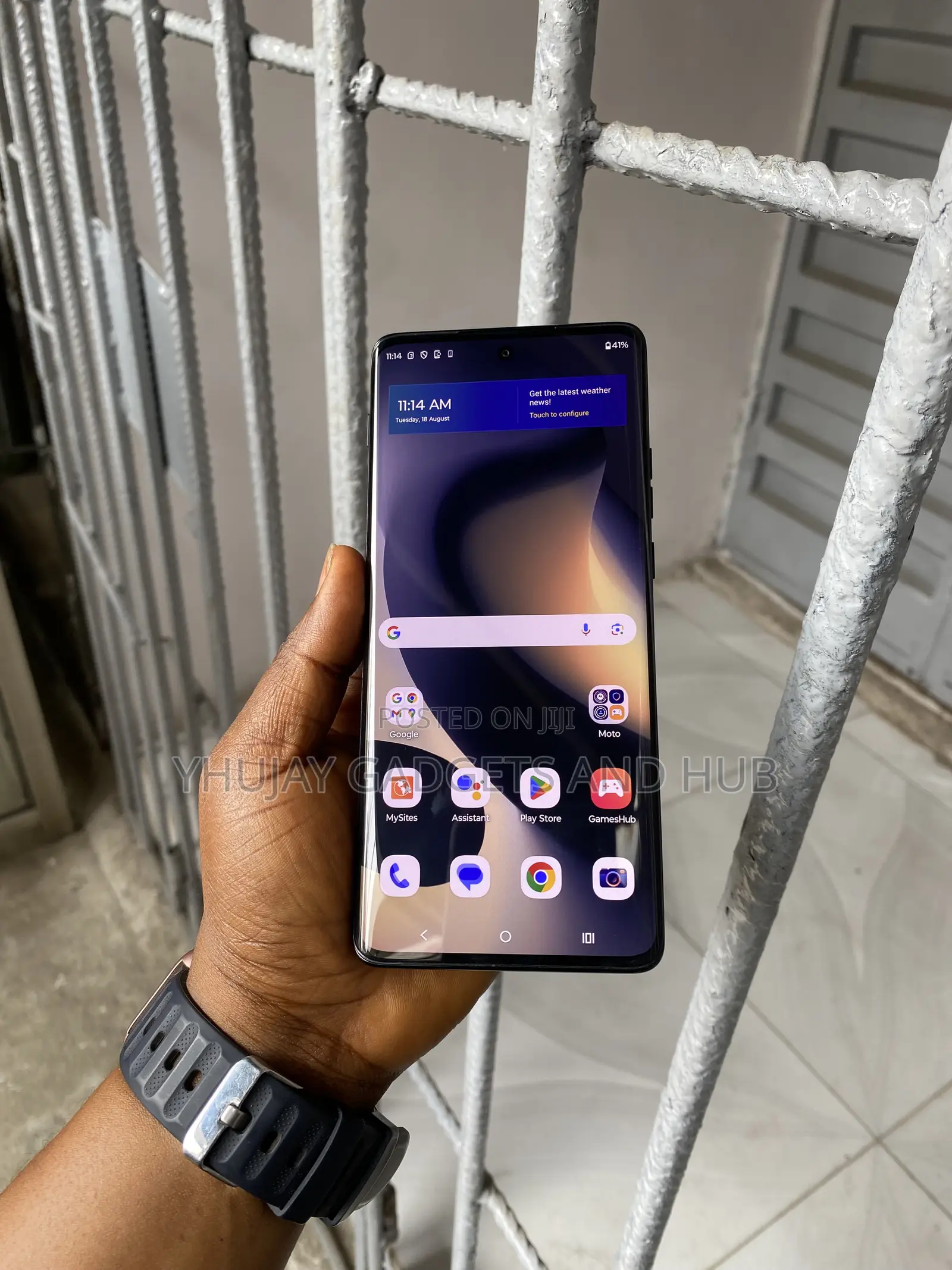 Motorola Edge (2024) 256 GB Gray