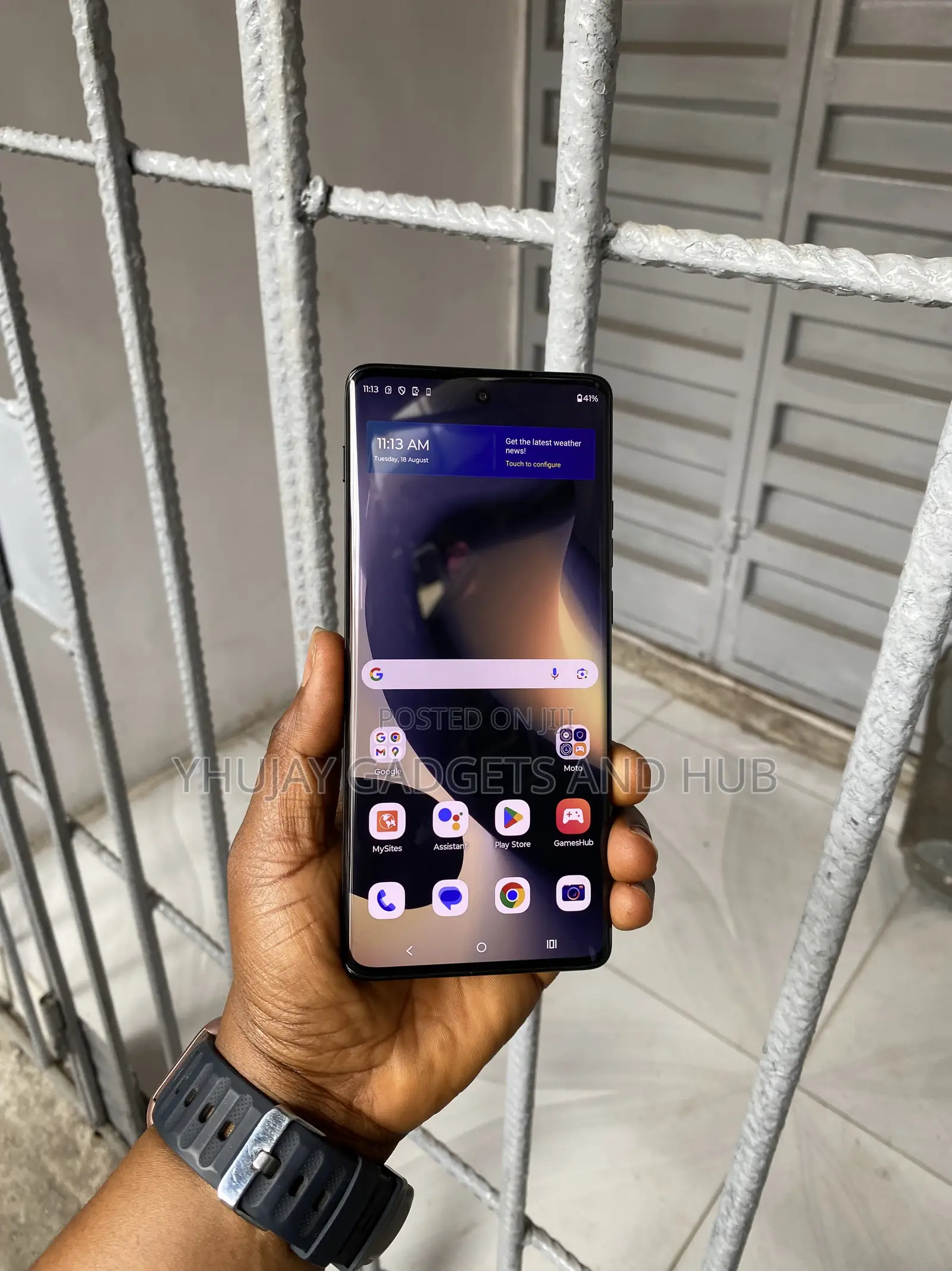 Motorola Edge (2024) 256 GB Gray