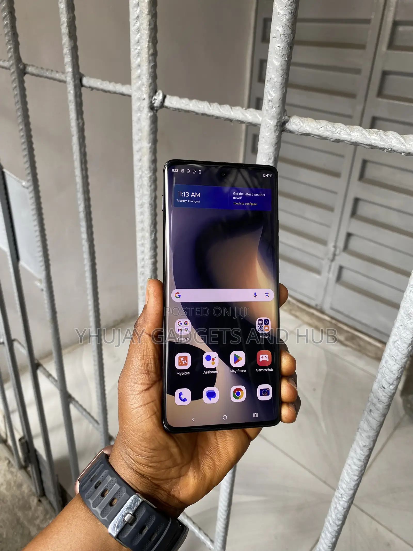 Motorola Edge (2024) 256 GB Gray