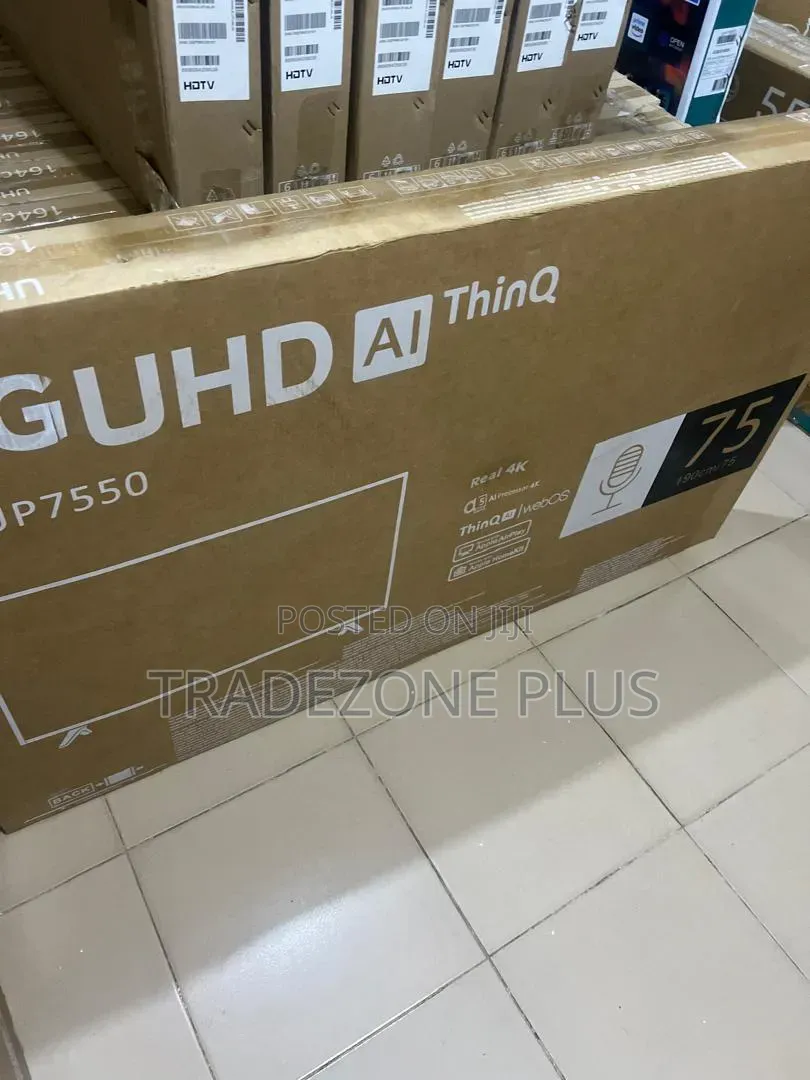 Upgrade to LG 75 Inches Uhd Smart TV for Smooth Vision