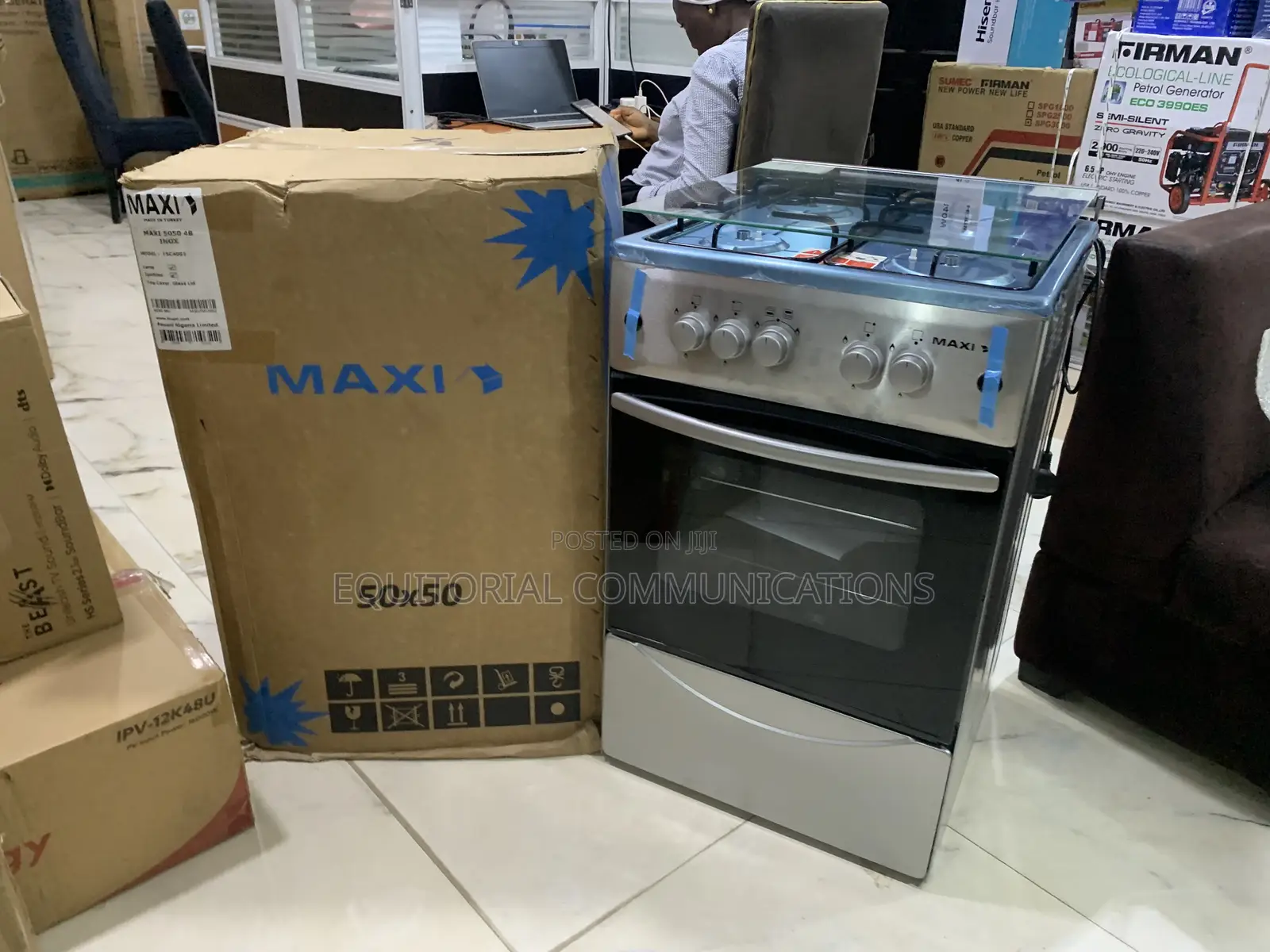 Maxi 5050 4B Gas Cooker