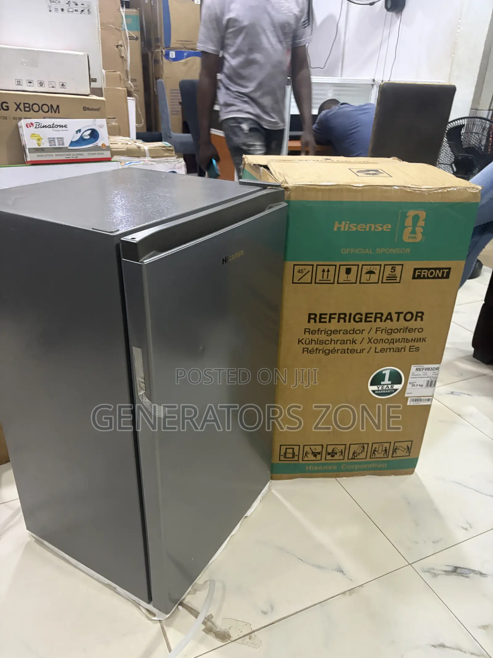 90L Hisense Refrigerator With Convenient Door Storage