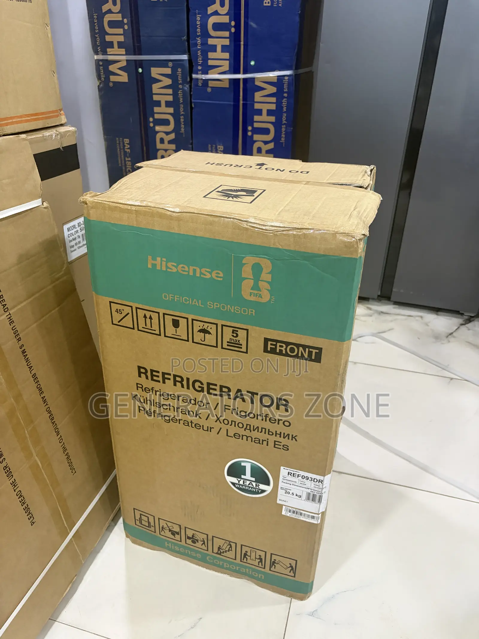 90L Hisense Home Cooling Refrigerator REF093DR