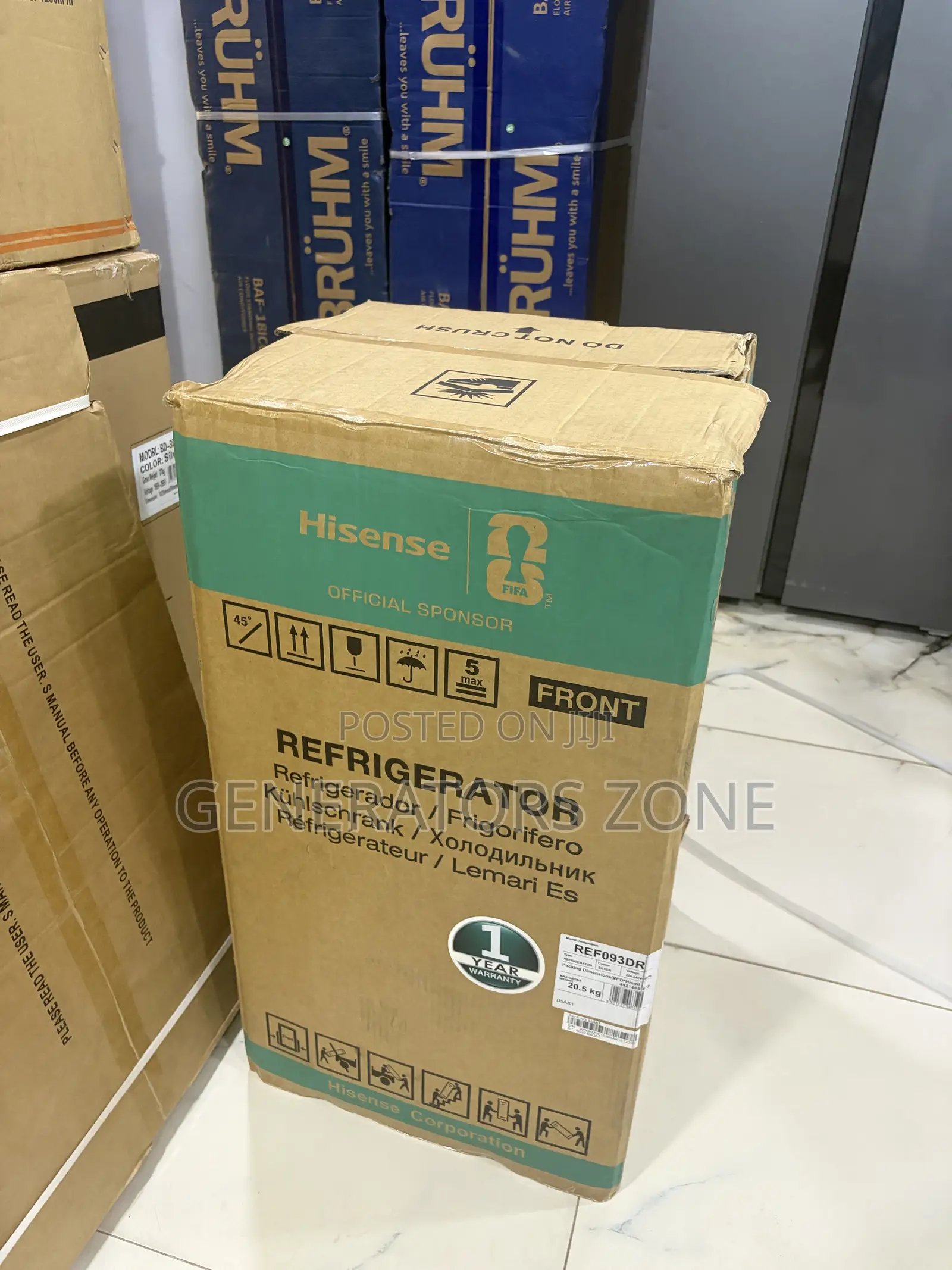 90L Hisense Home Cooling Refrigerator REF093DR