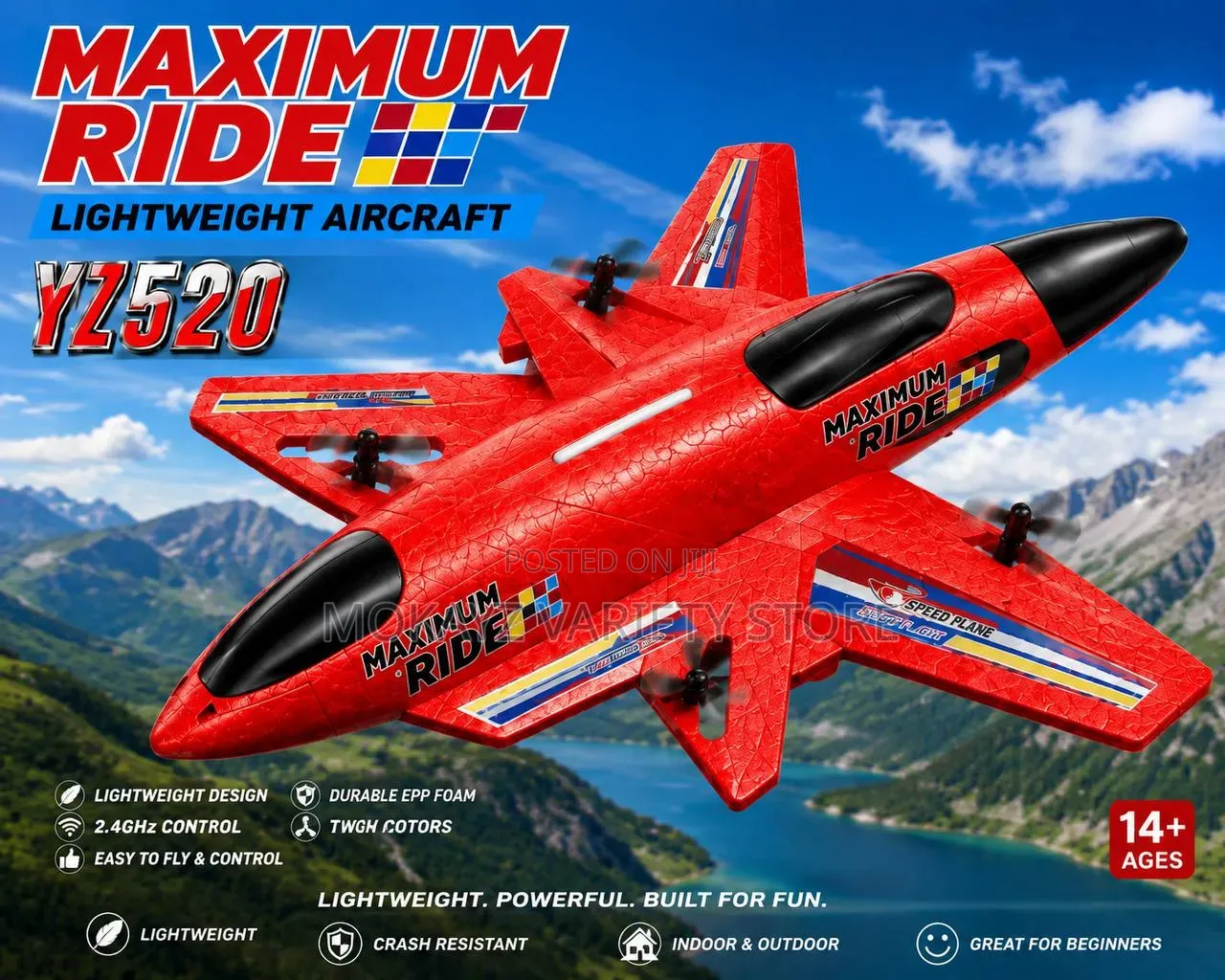 Lightweight Aircraft
Ride Yz520(kiddies Toy)