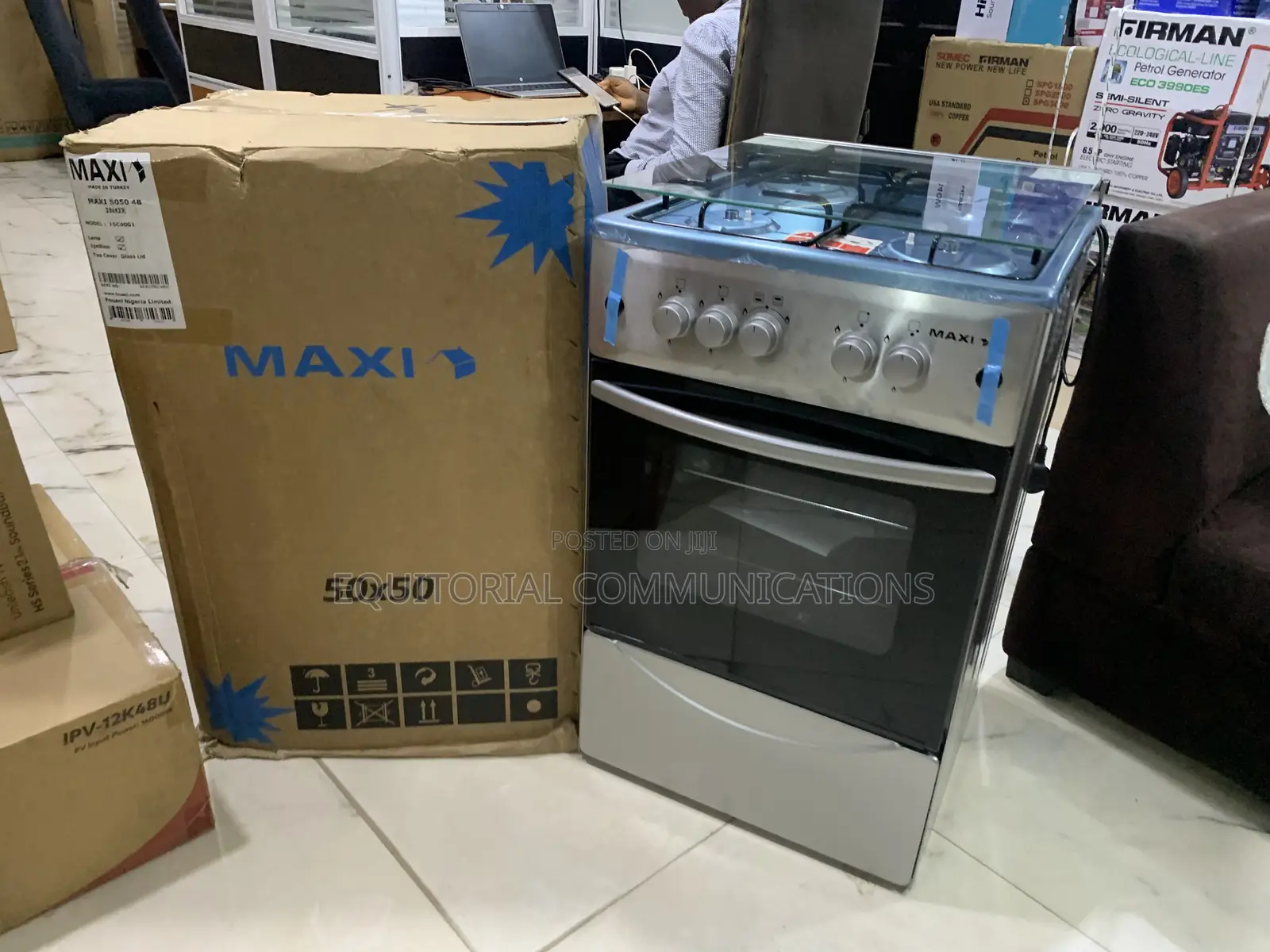 Maxi 5050 4B Gas Cooking Range
