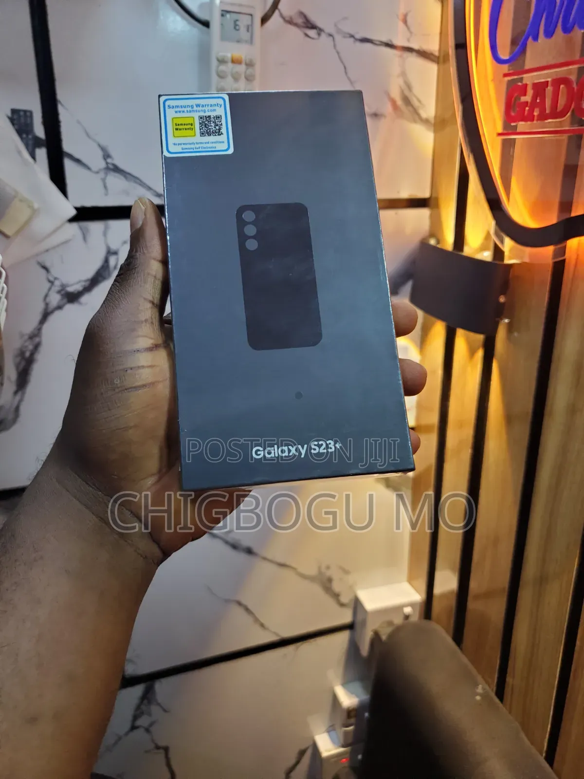 New Samsung Galaxy S23 Plus 256 GB Black