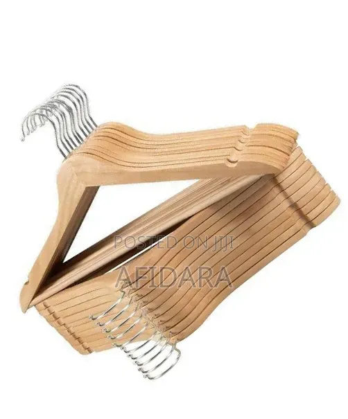Premium Wooden Hangers Great for Home Use