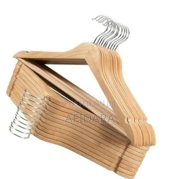 Premium Wooden Hangers Great for Home Use