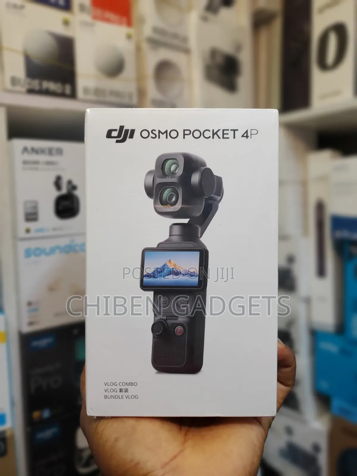 Dji Osmo Pocket 4p Vlog Combo