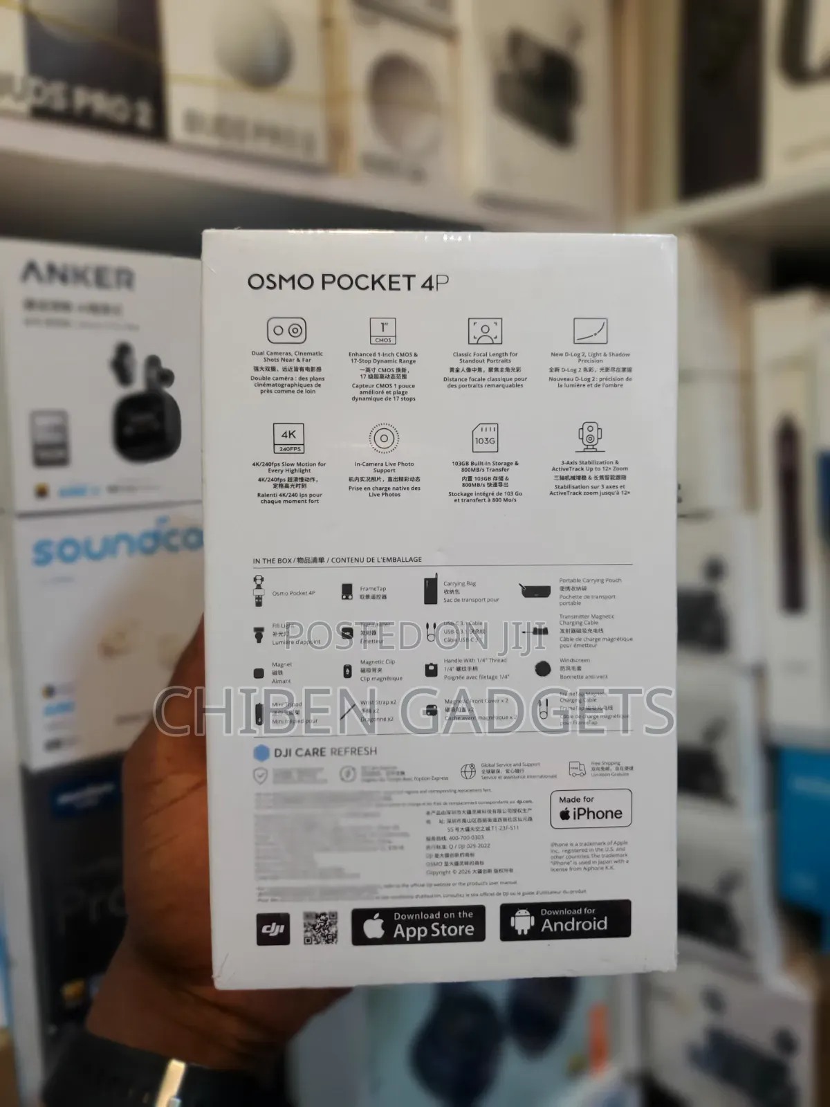 Dji Osmo Pocket 4p Vlog Combo