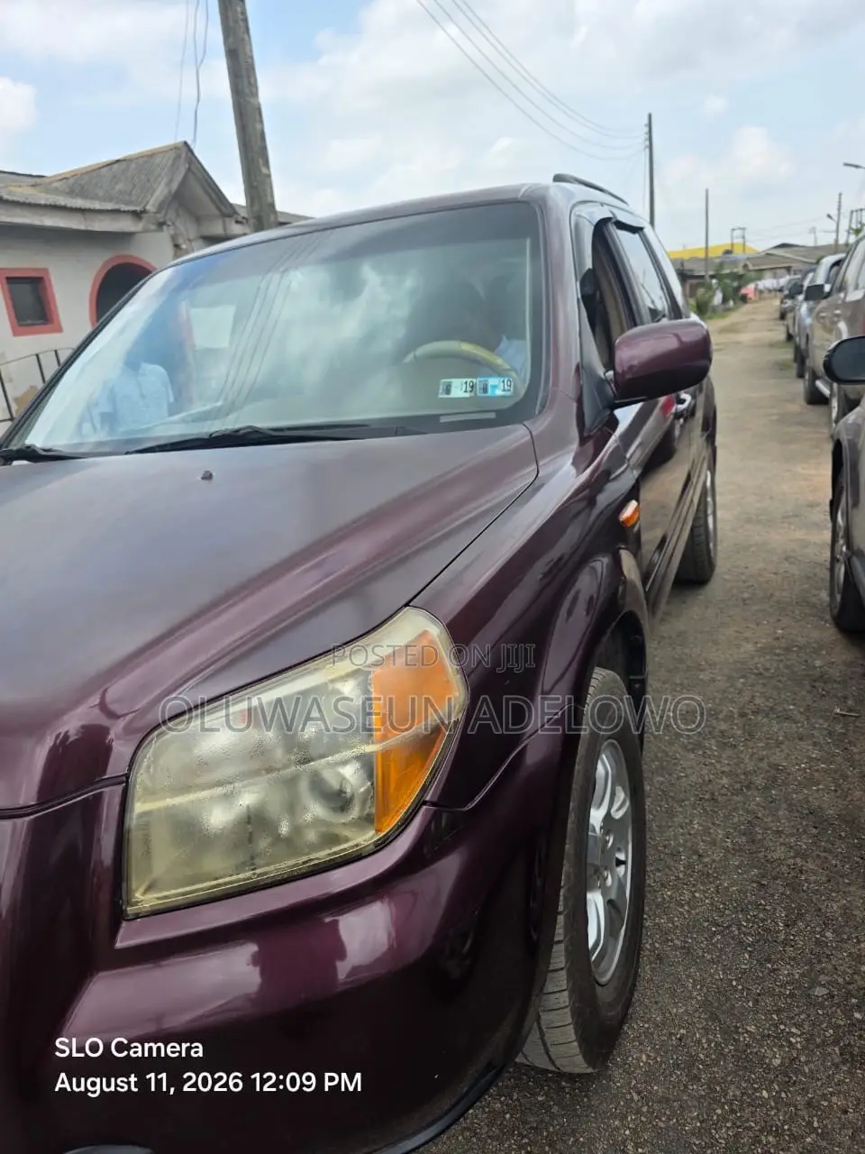 Honda Pilot EX 4x4 (3.5L 6cyl 5A) 2007 Burgundy