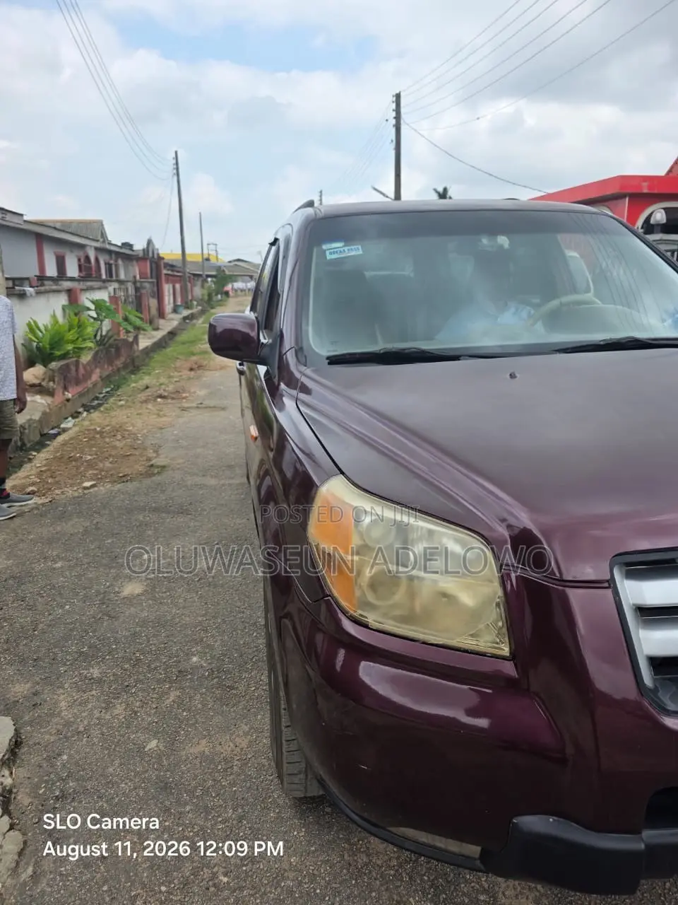 Honda Pilot EX 4x4 (3.5L 6cyl 5A) 2007 Burgundy