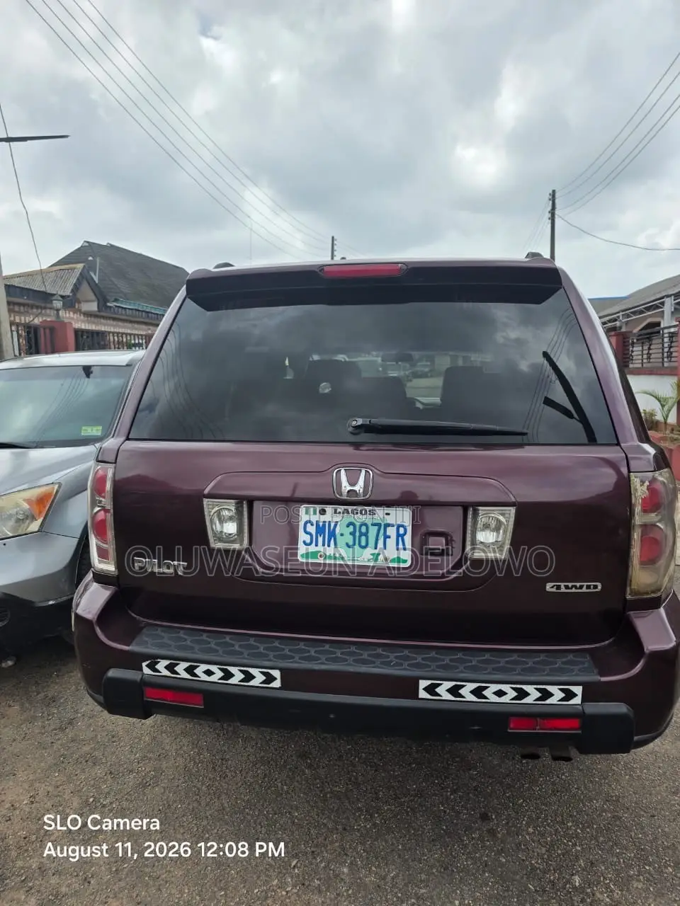 Honda Pilot EX 4x4 (3.5L 6cyl 5A) 2007 Burgundy