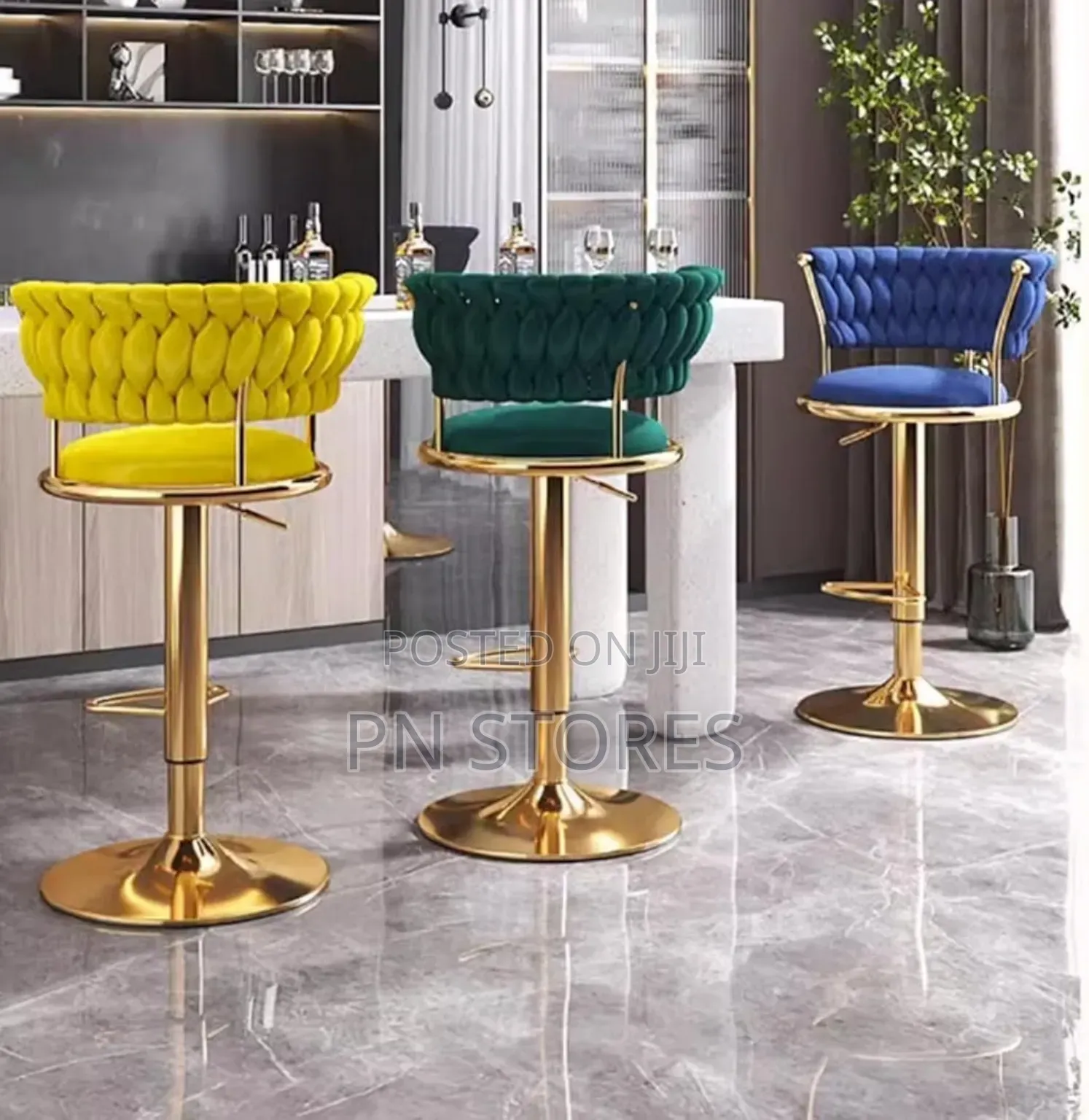 Modern Velvet Stool