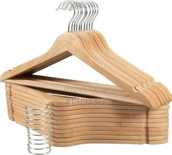Wooden Hangers Perfect for Boutiques Clothing Businesses