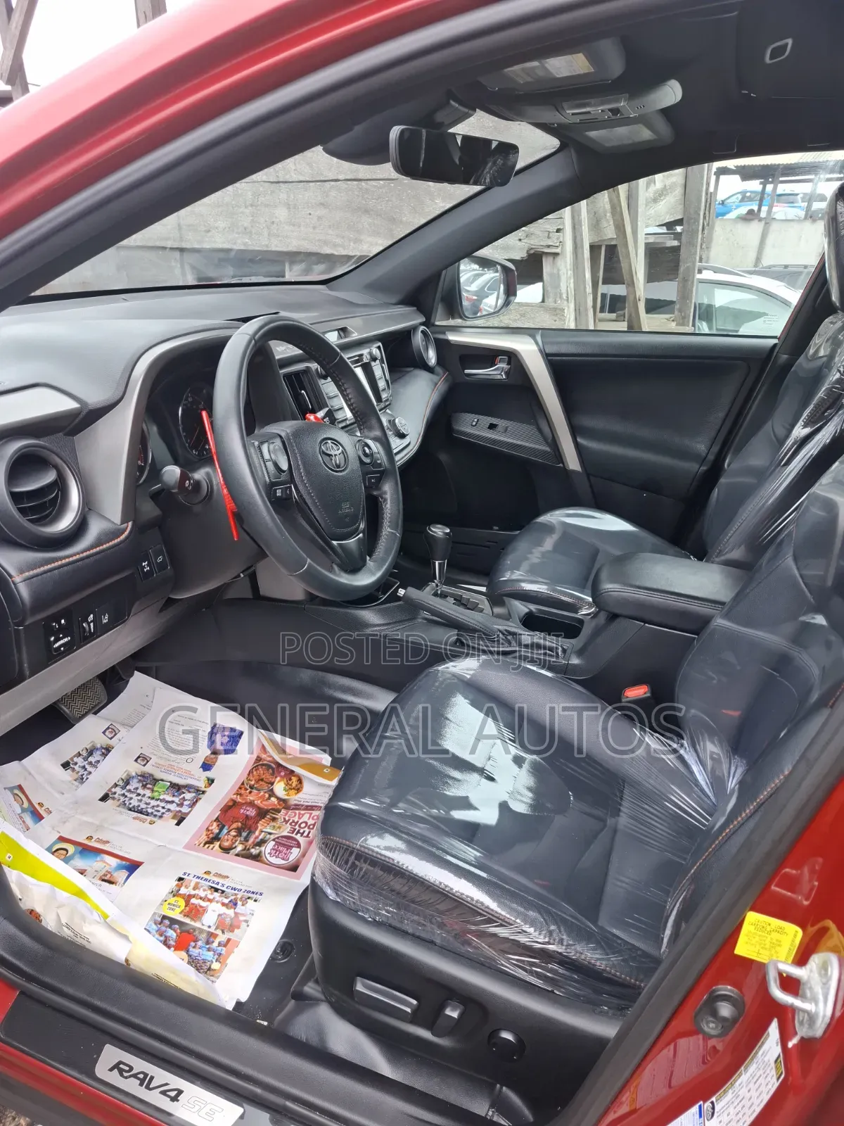 Toyota RAV4 2017 Red