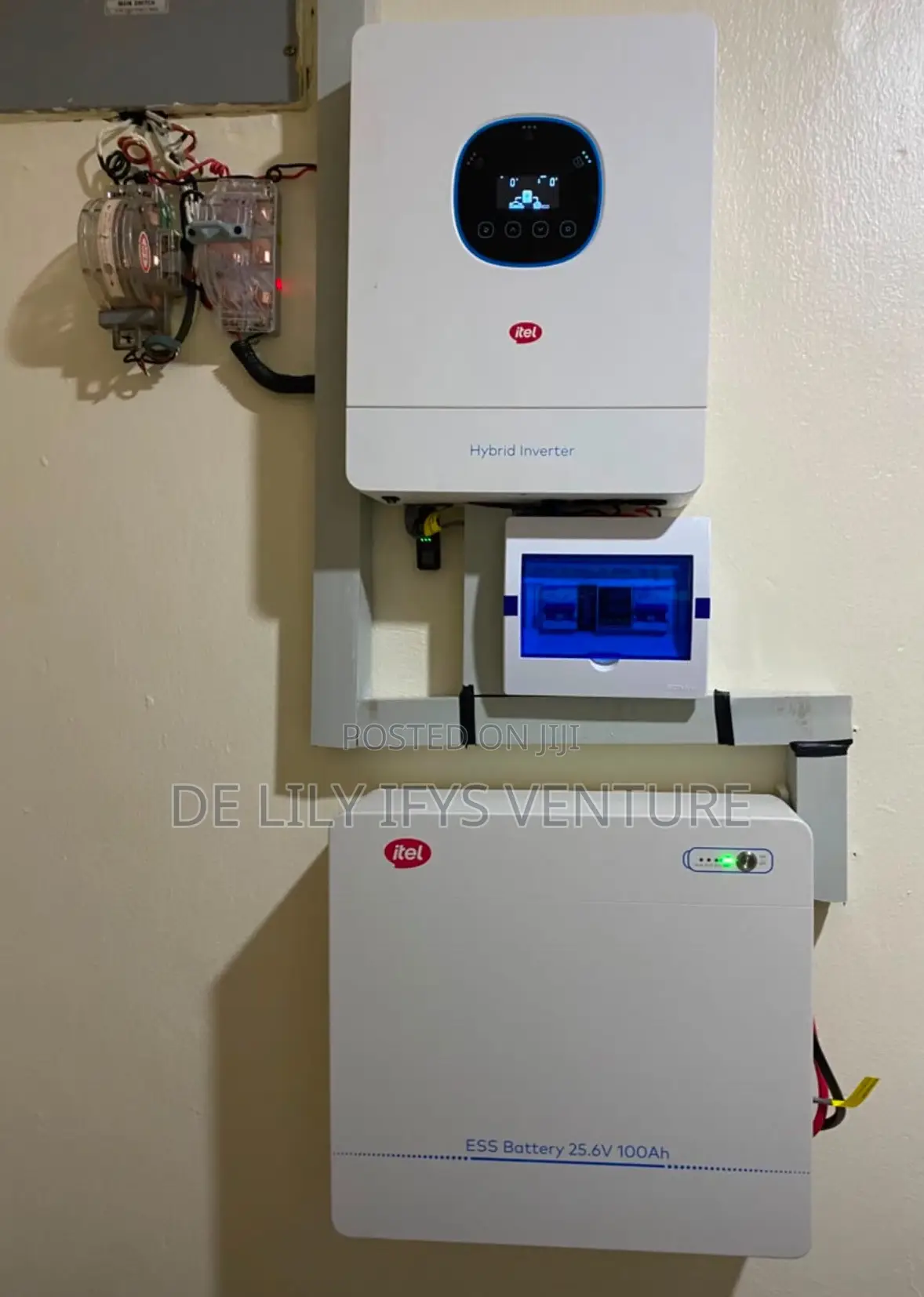 2.5kwh Lithium Battery and 3kva Hybrid Inverter Itel Combo Package