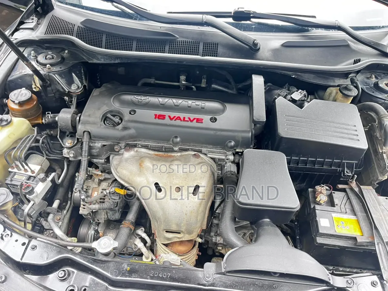 Toyota Camry 2.4 XLE 2008 Black