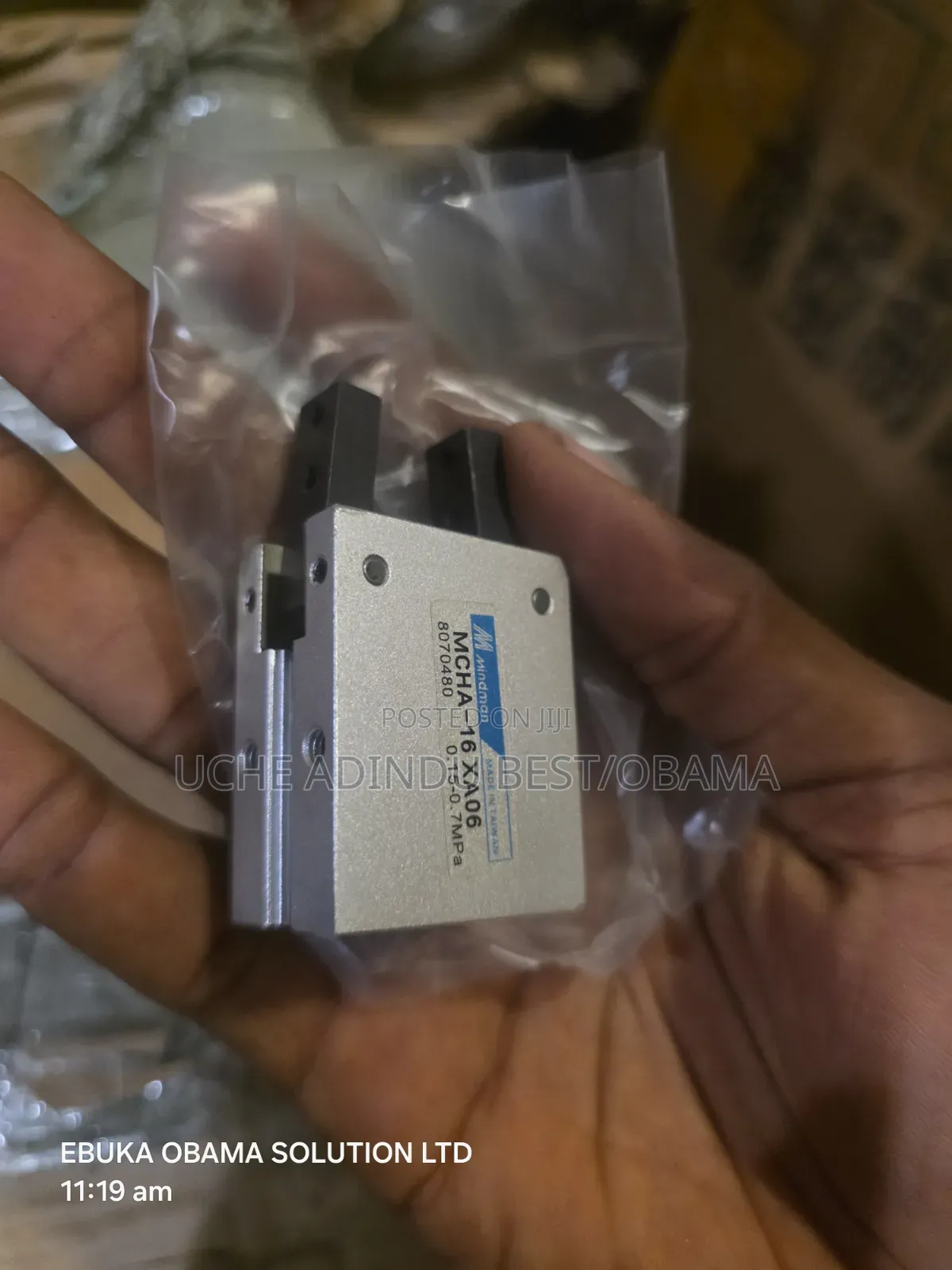 Clamp Cylinder for Pneumatic Machines