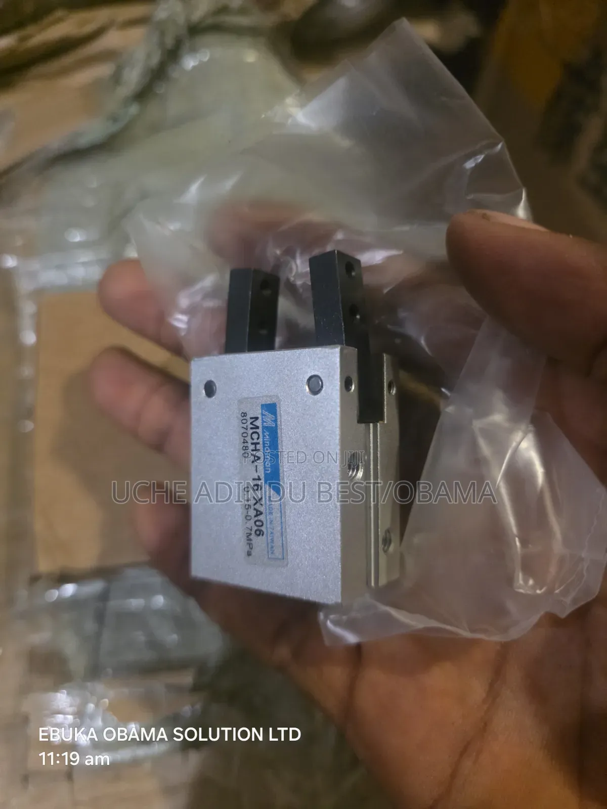 Clamp Cylinder for Pneumatic Machines