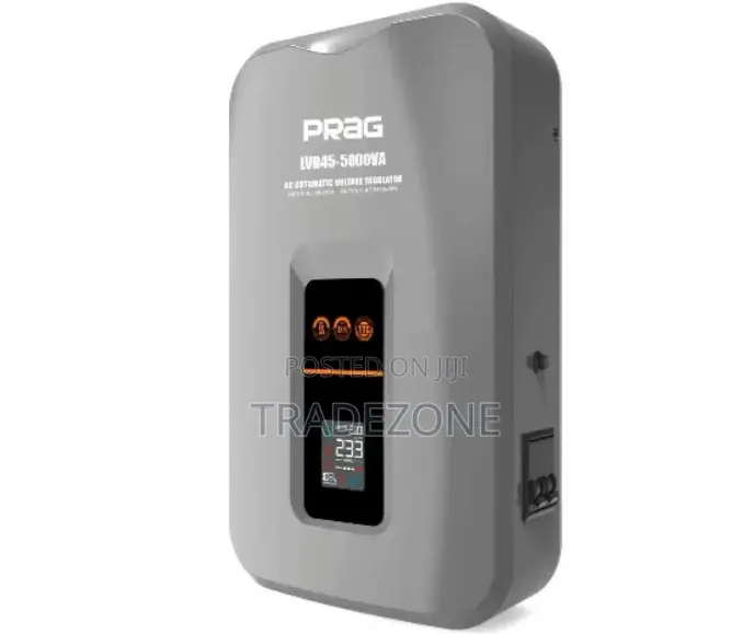 PRAG 5KVA Relay Wall Voltage Stabilizer | 95–270V | LVD95-