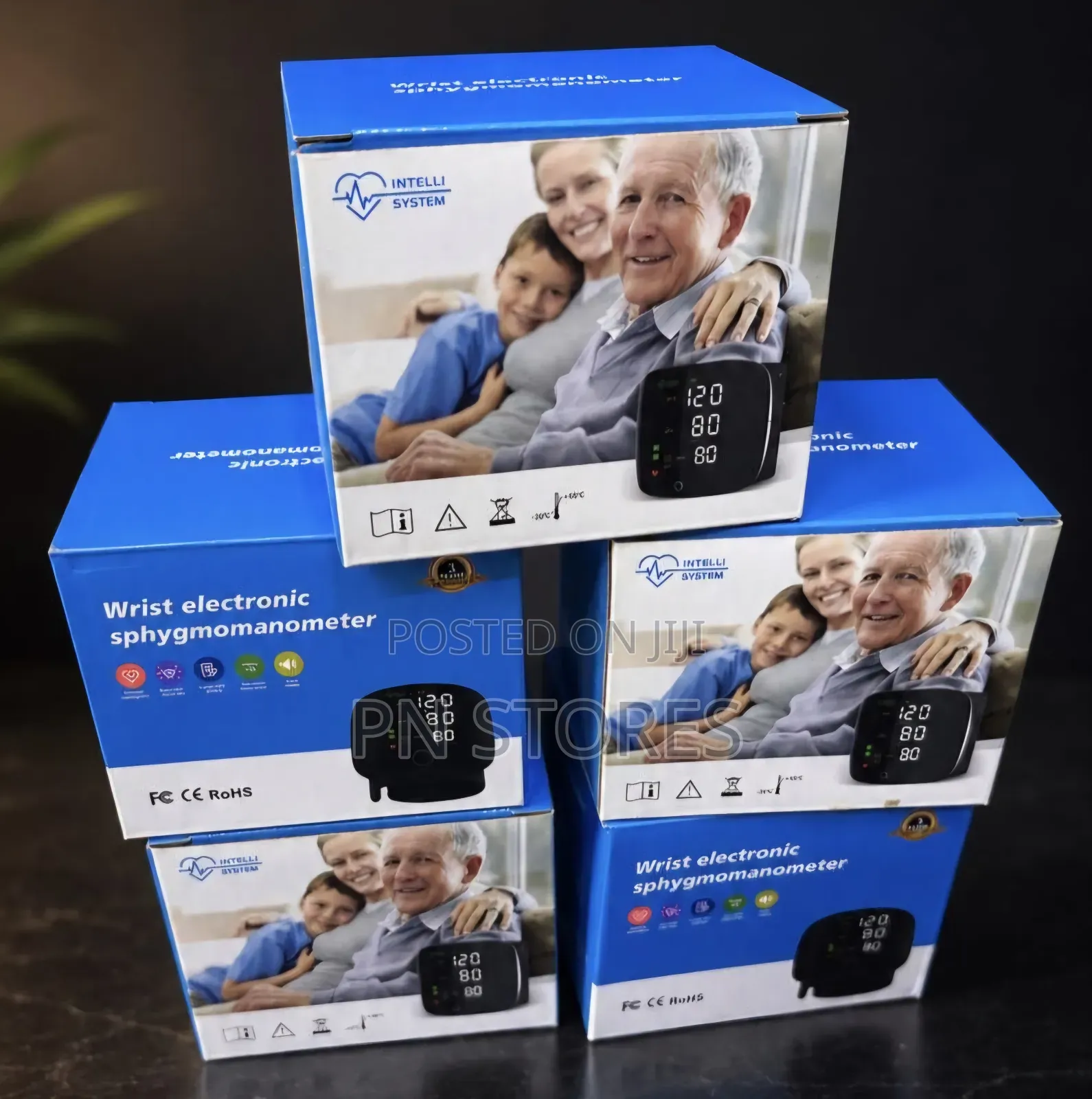 Rechargeable Wrist Bp Monitor Blood Pressure