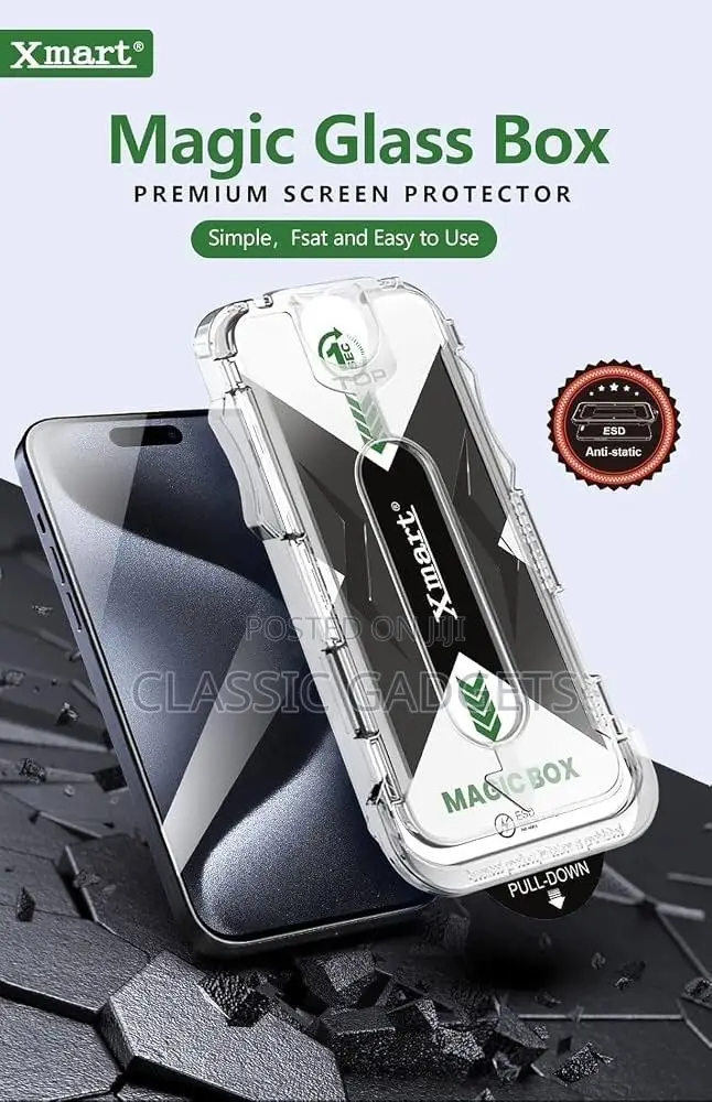 XMART Magic Glass Box Privacy Screen Protector for iPhone 17 Pro Max