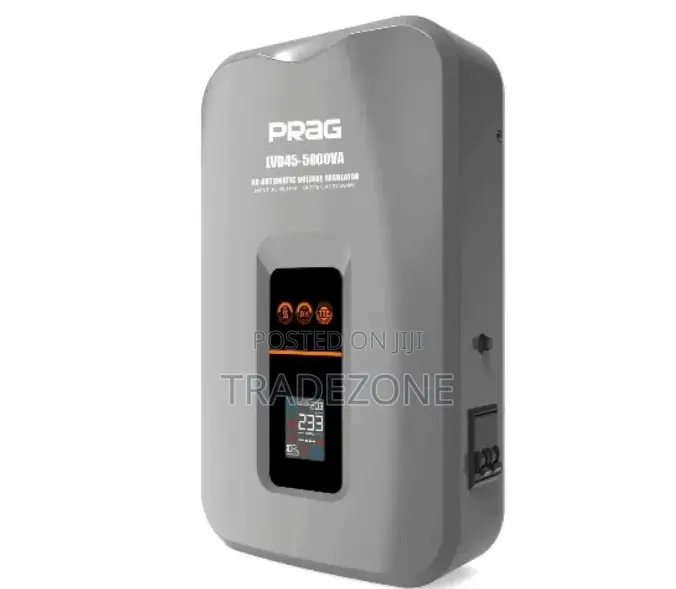 PRAG 5KVA Relay Wall Voltage Stabilizer | 95–270V | LVD95-