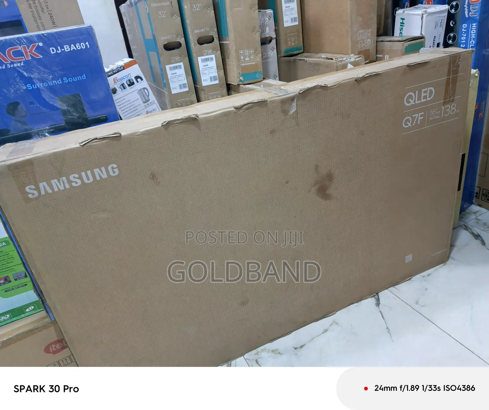 Samsung 55" QLED Smart TV – Experience Every Detail in 