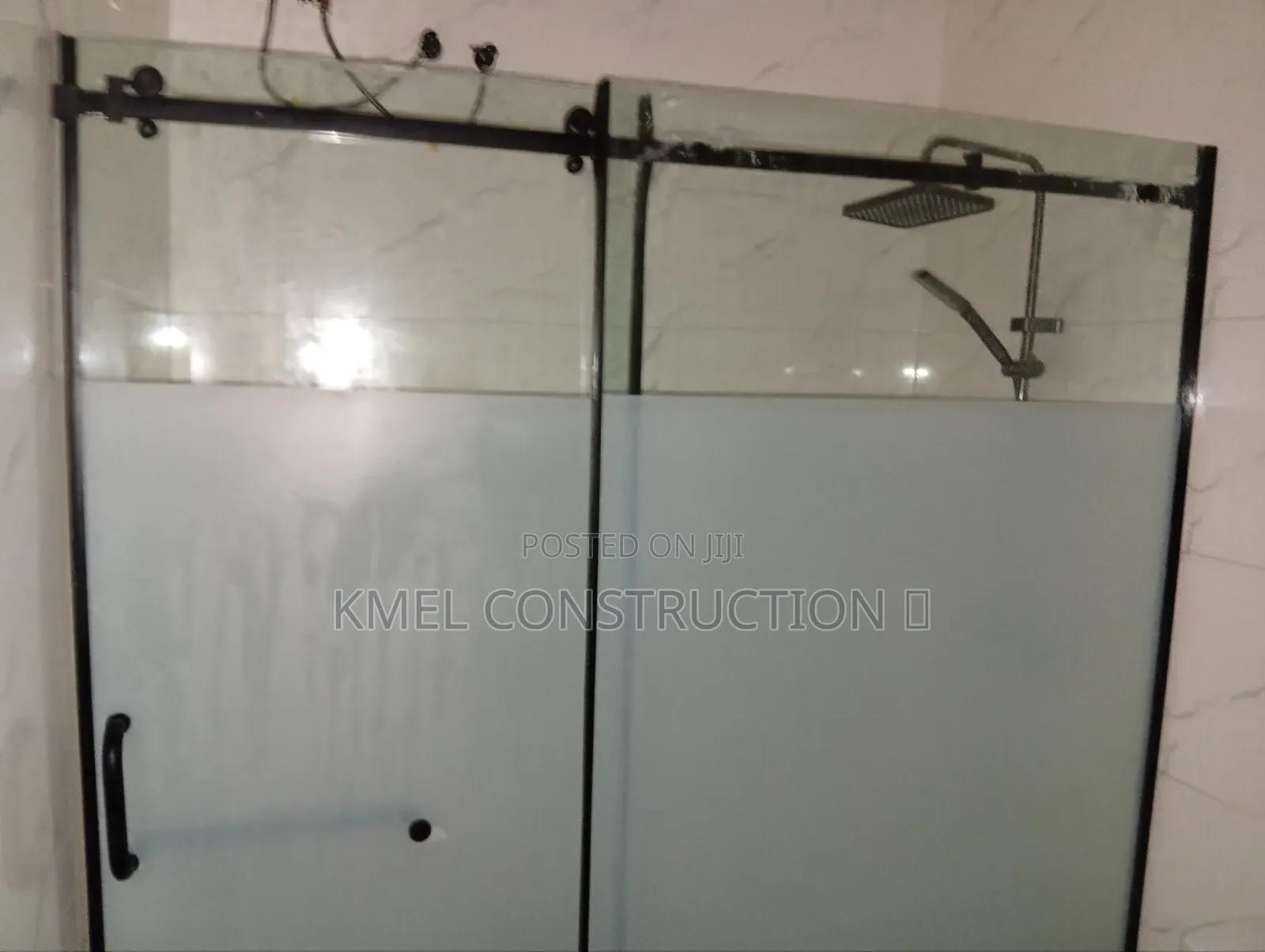 Executive Bathroom Frosted Shower Cabin.