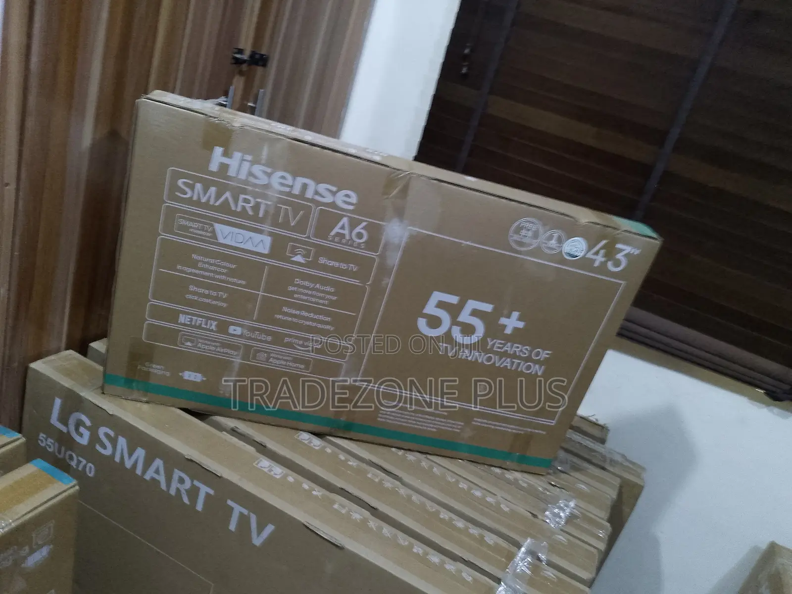 Hisense A6 43-Inch UHD Smart Television