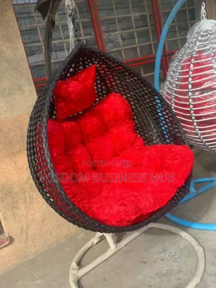 Rattan Hanging Egg Chair With Stand