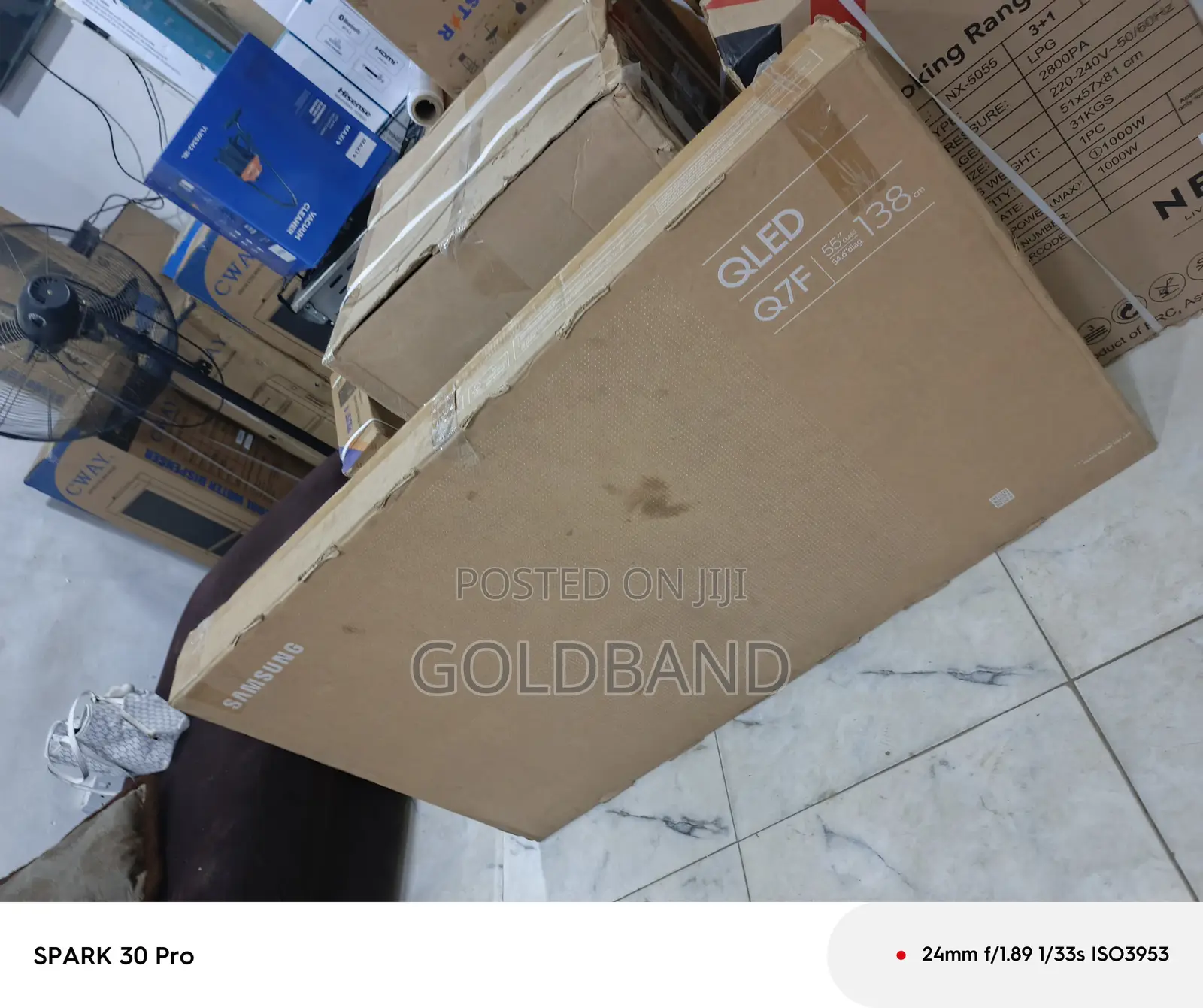 Samsung 55" QLED UHD Smart TV – Premium Home Viewing