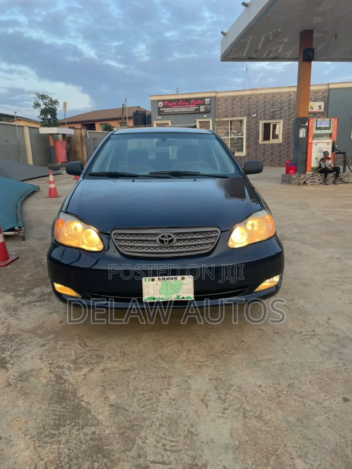Toyota Corolla 2008 Blue