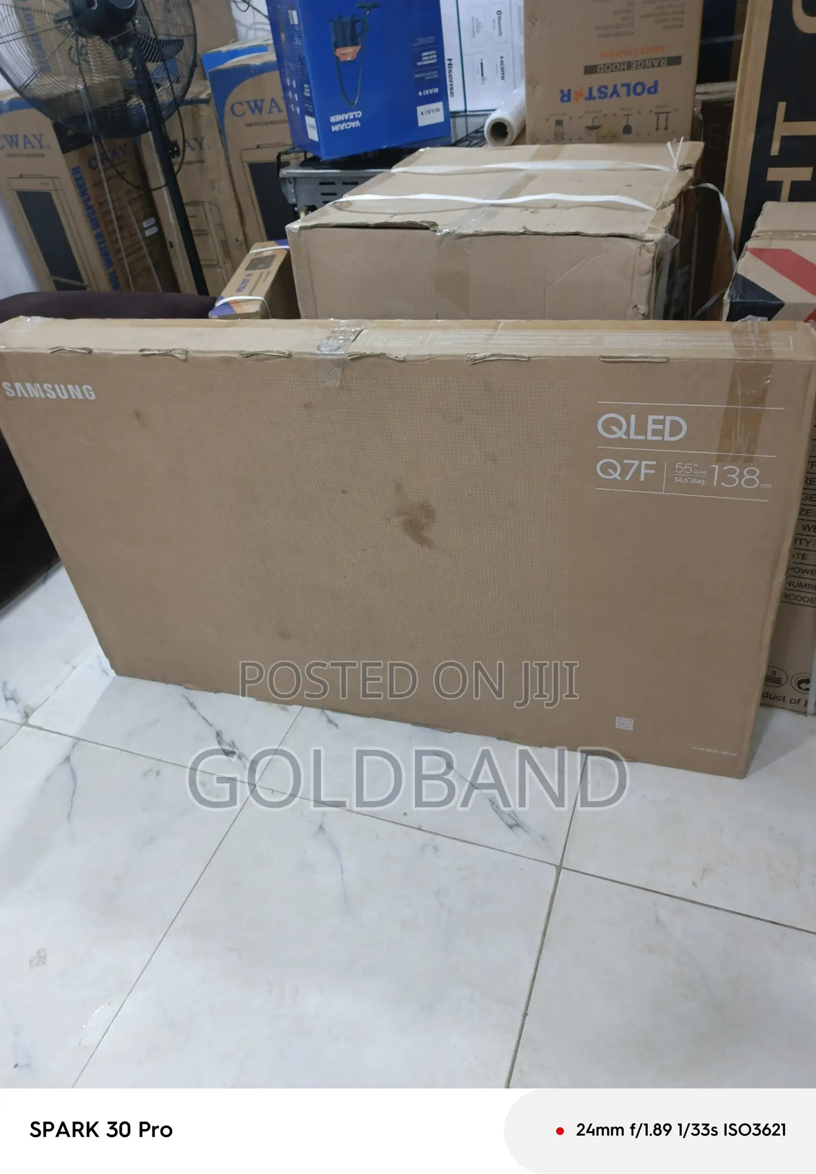 Samsung 55-Inch QLED TV – Vibrant Colors Smart Connectivity