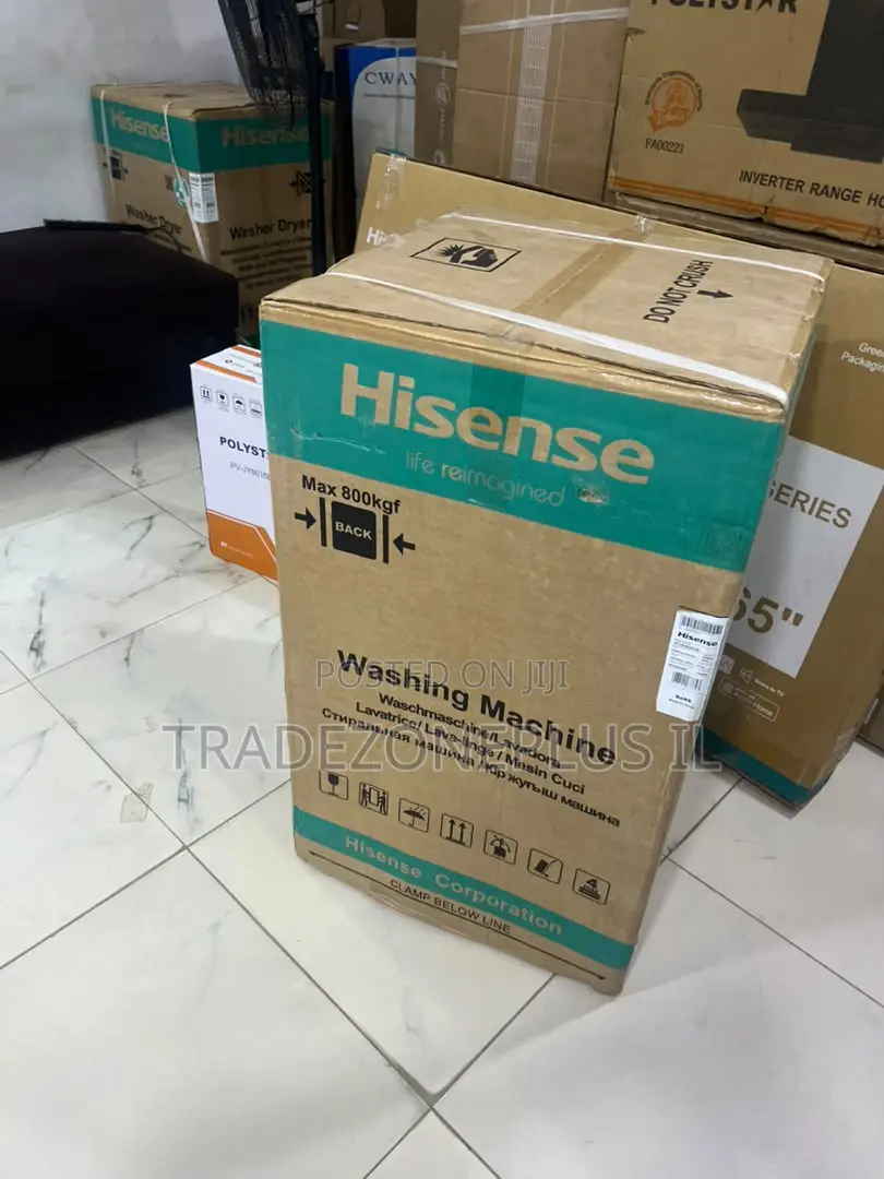 Hisense 800KGF Washer for Reliable Everyday Laundry